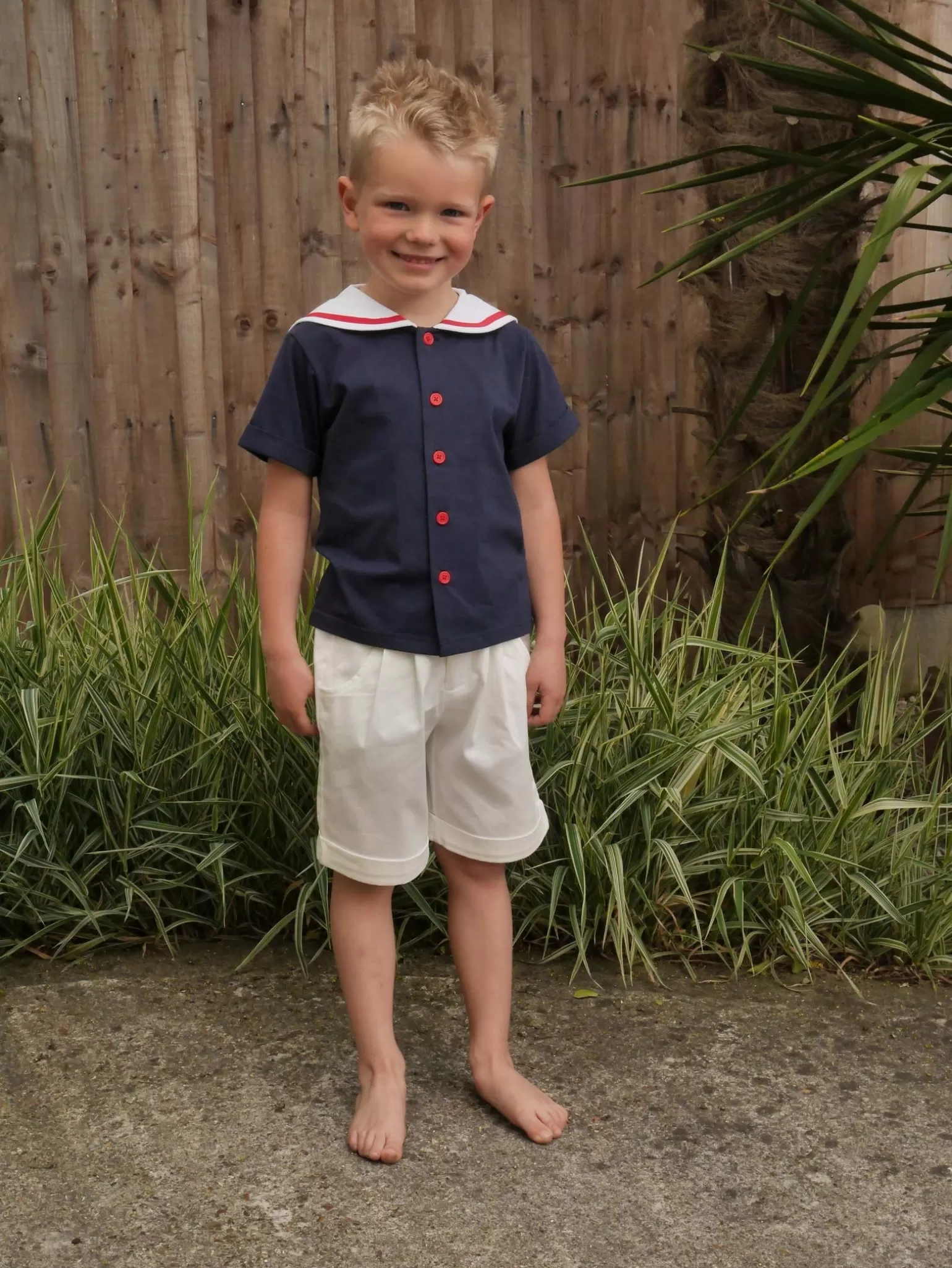Rachel Riley Sailor Shirt | Boy Shirts & Tops
