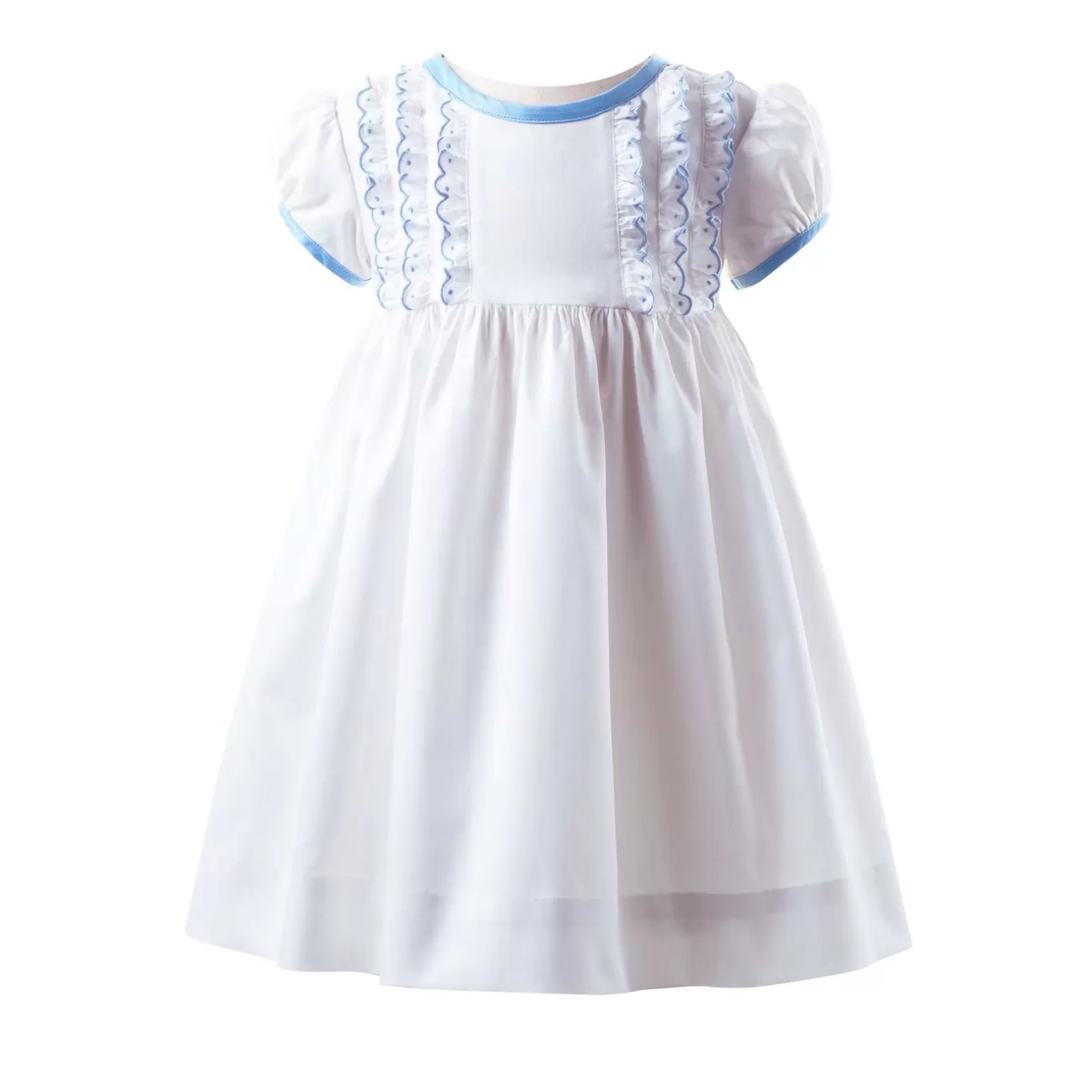 Rachel Riley Scalloped Dress And Bloomers | Baby Girl Dresses