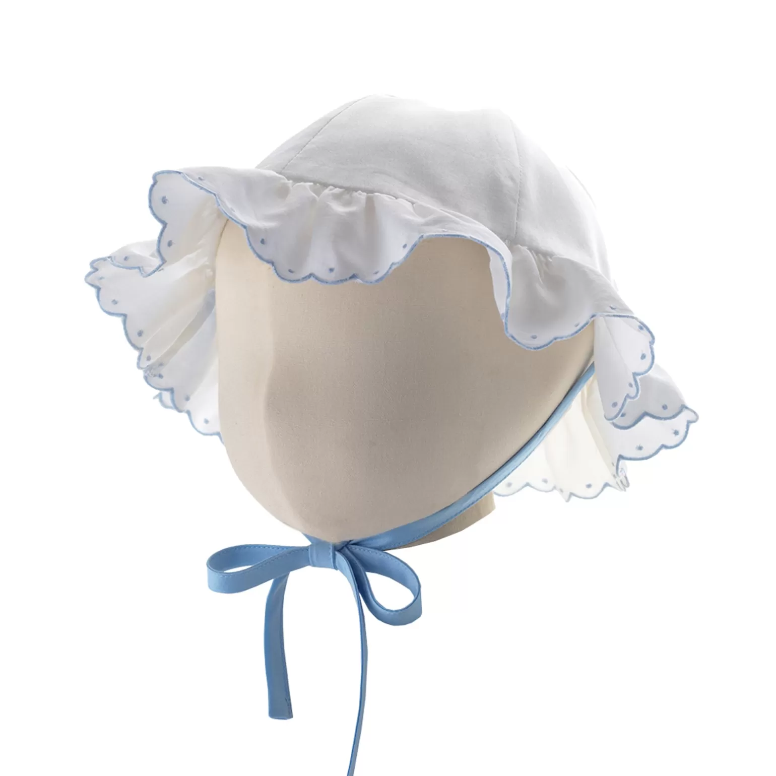 Rachel Riley Scalloped Sunhat | Baby Boy Hats