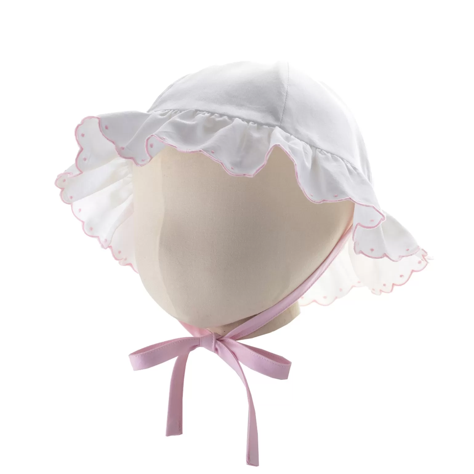 Rachel Riley Scalloped Sunhat | Baby Girl Newborn