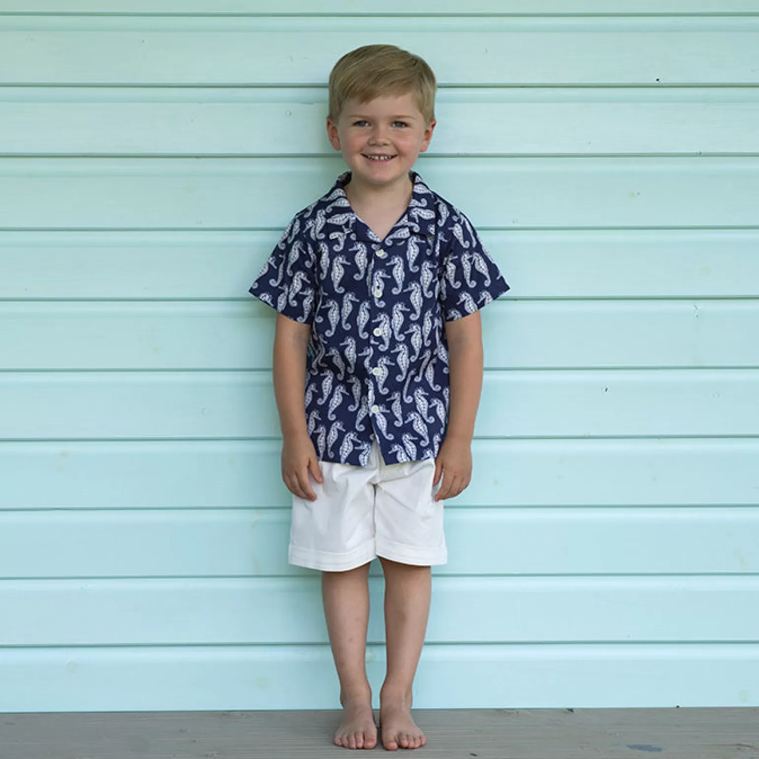 Rachel Riley Seahorse Shirt | Boy Shirts & Tops