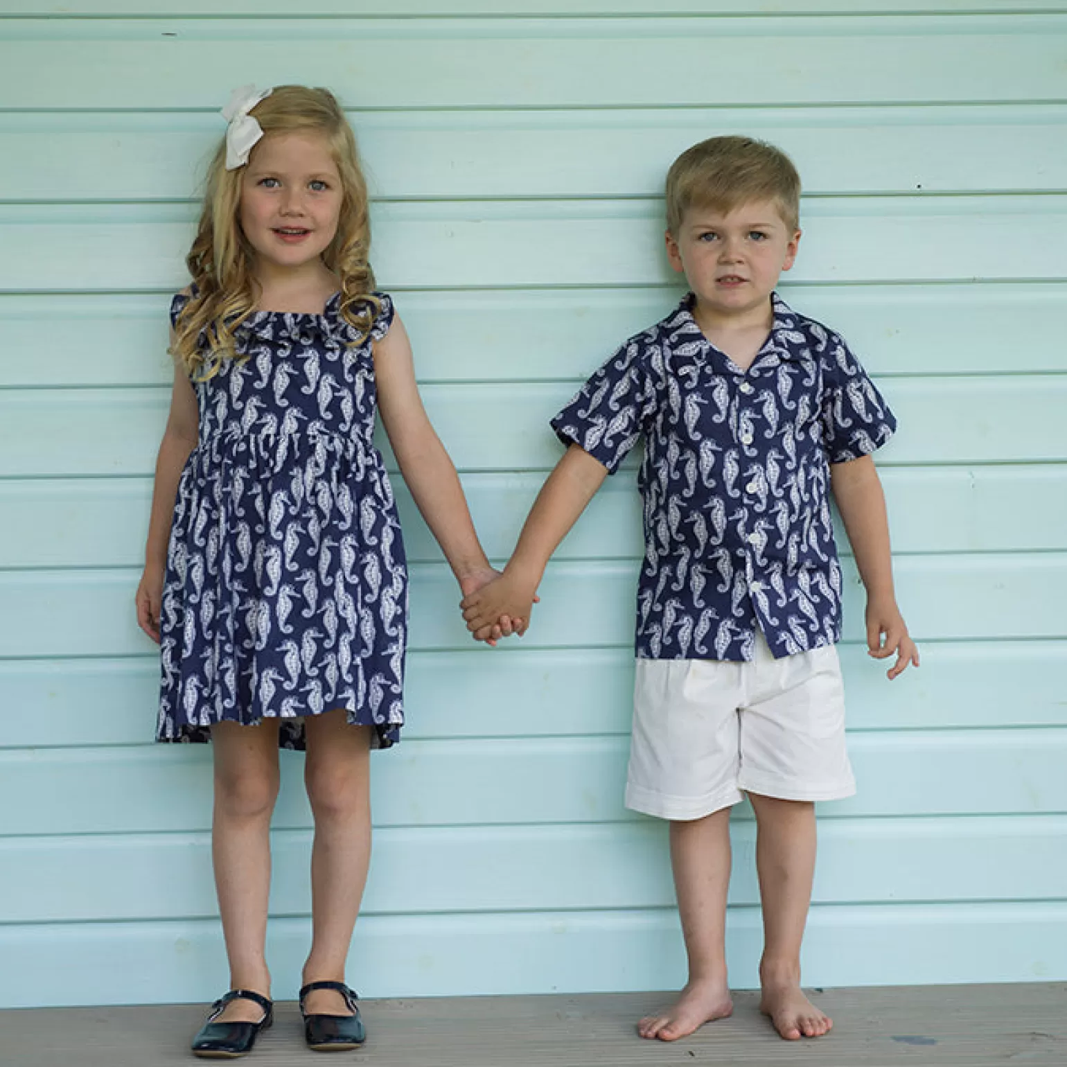 Rachel Riley Seahorse Sundress | Girl Dresses