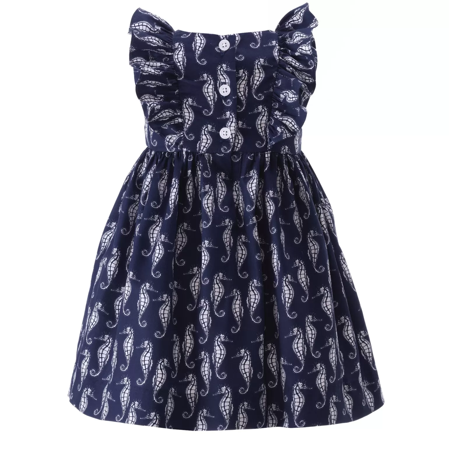 Rachel Riley Seahorse Sundress & Bloomers | Baby Girl Dresses