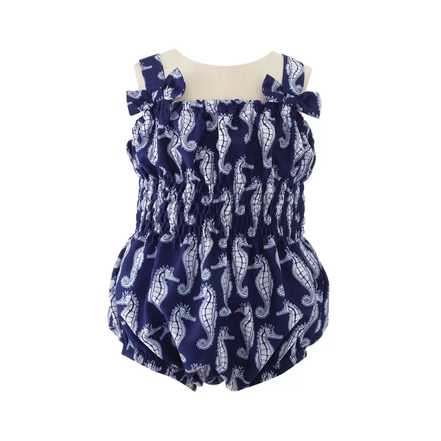 Rachel Riley Seahorse Swim Bubble | Baby Girl Swimwear