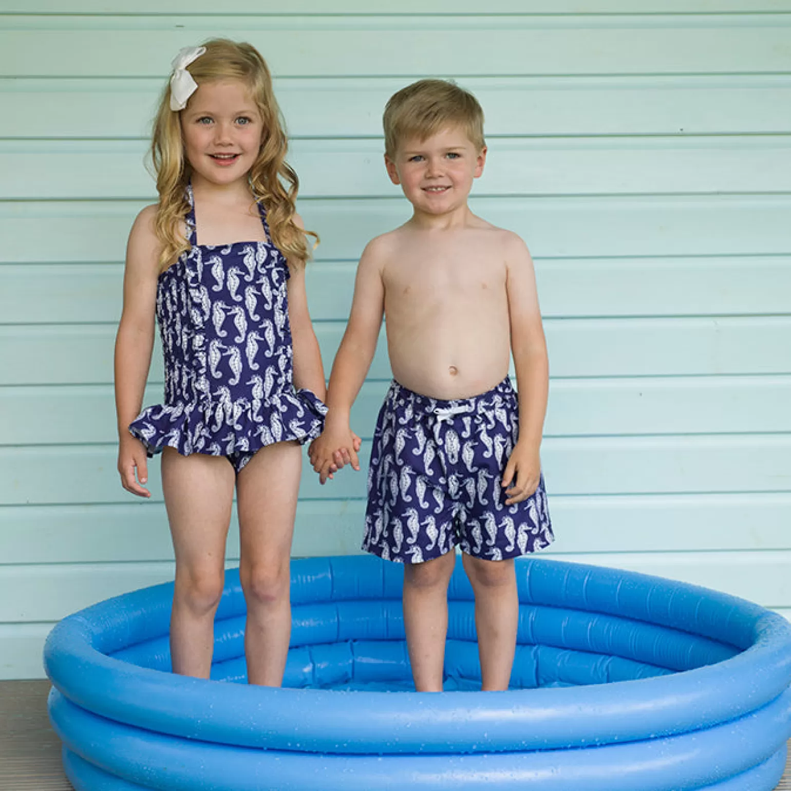 Rachel Riley Seahorse Swimshorts | Boy Swim