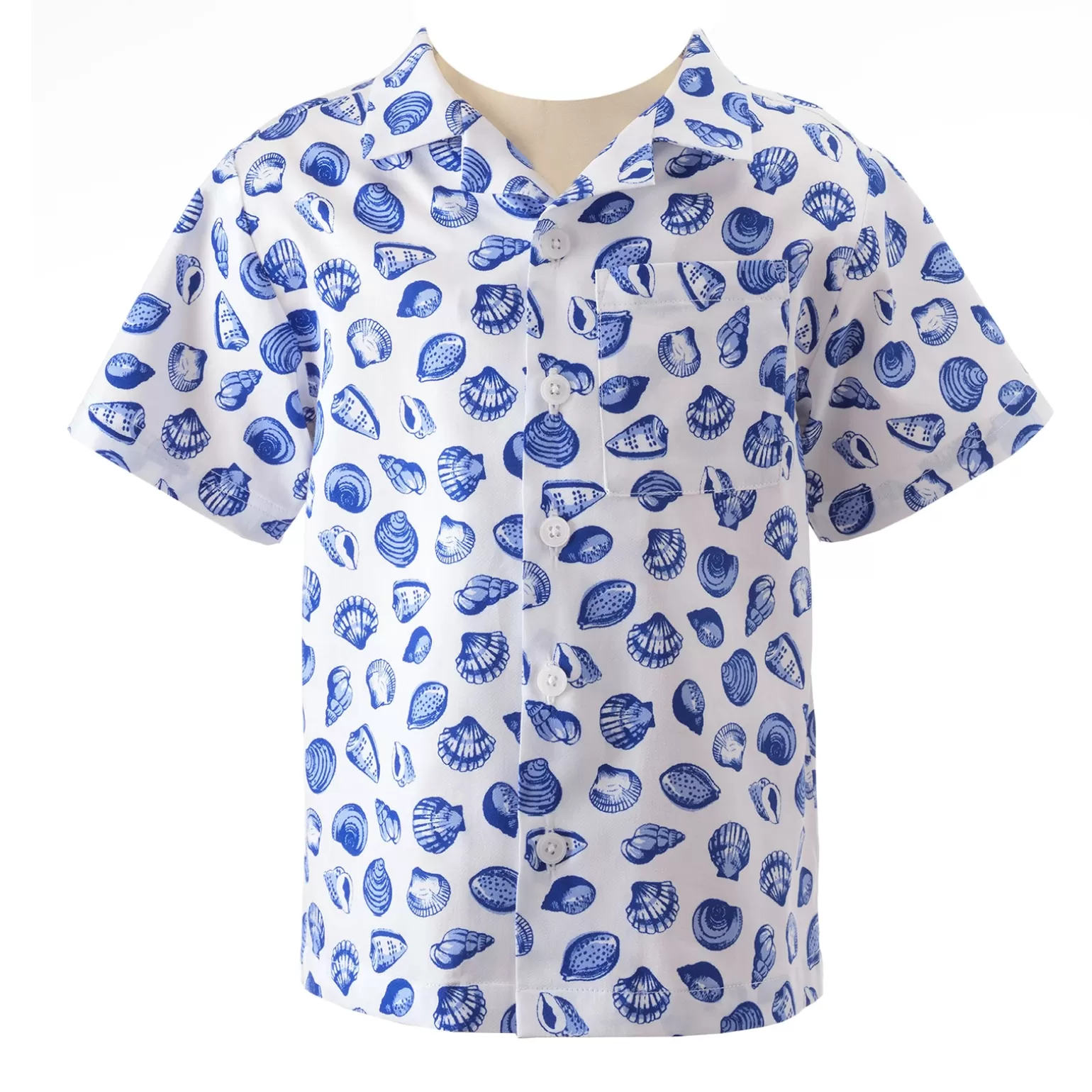 Rachel Riley Seashell Shirt | Boy Shirts & Tops