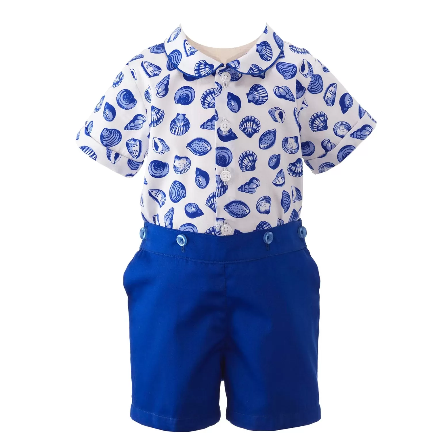 Rachel Riley Seashell Short Set | Boy Sets