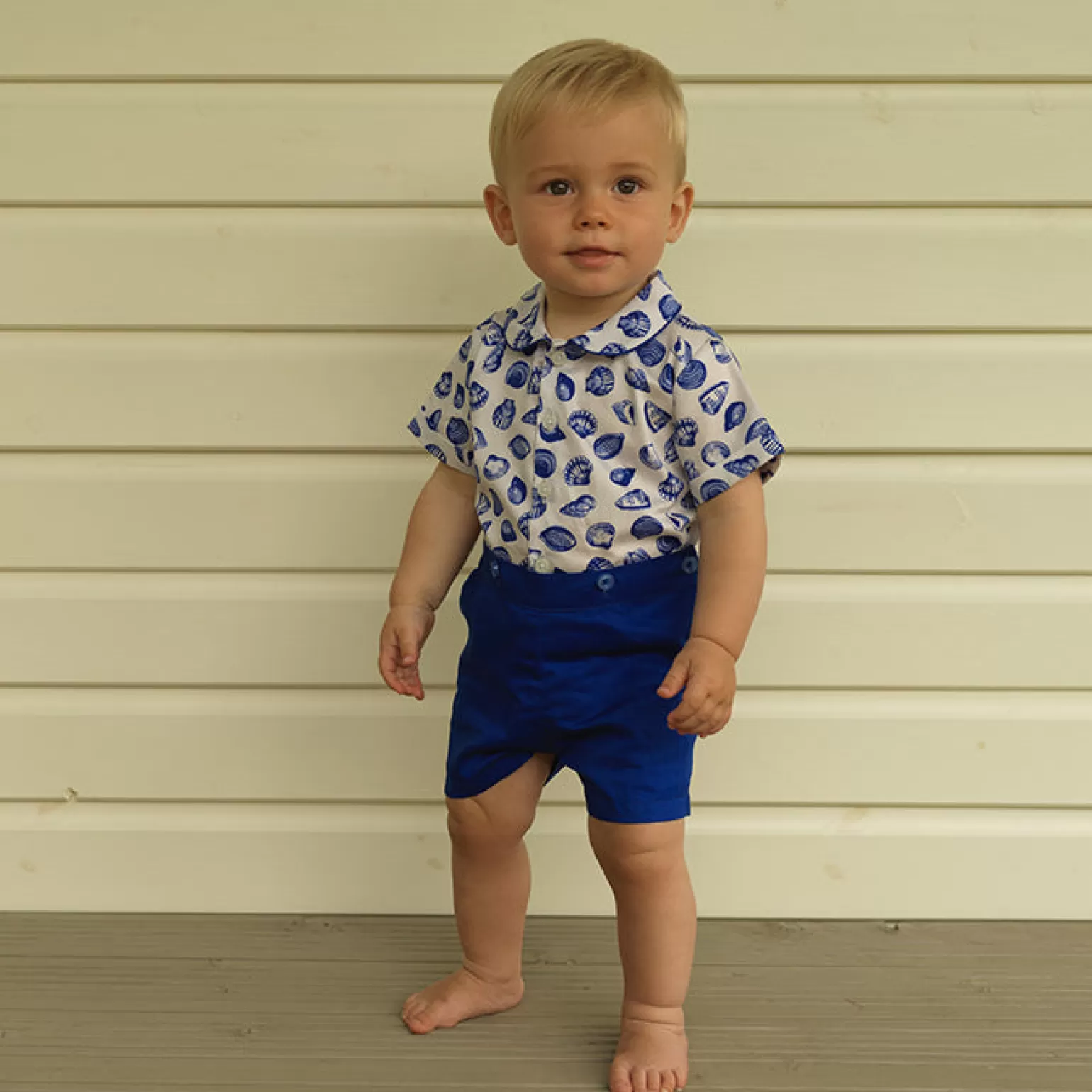 Rachel Riley Seashell Short Set | Boy Sets
