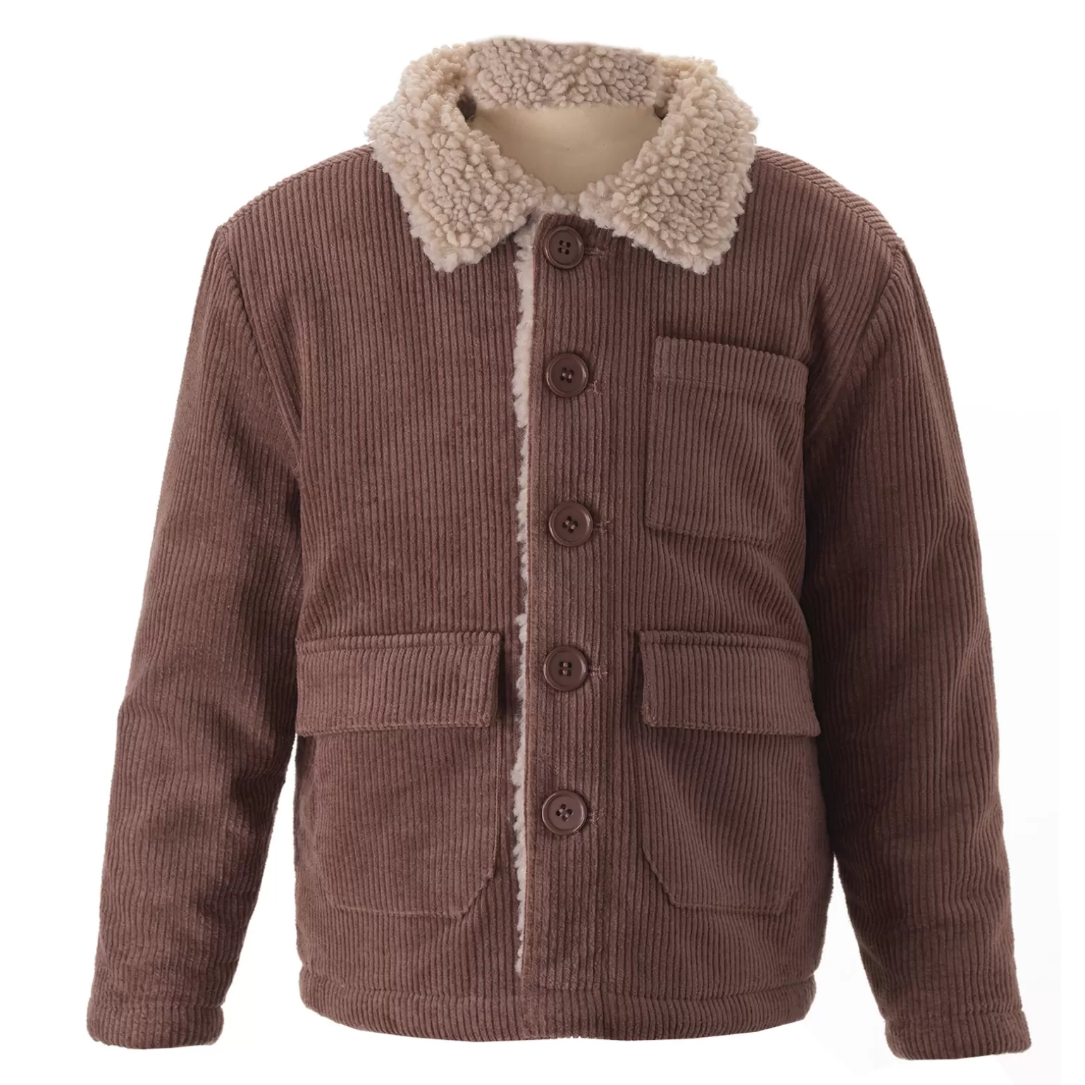 Rachel Riley Shearling Collar Jacket | Boy Knitwear, Jackets & Coats