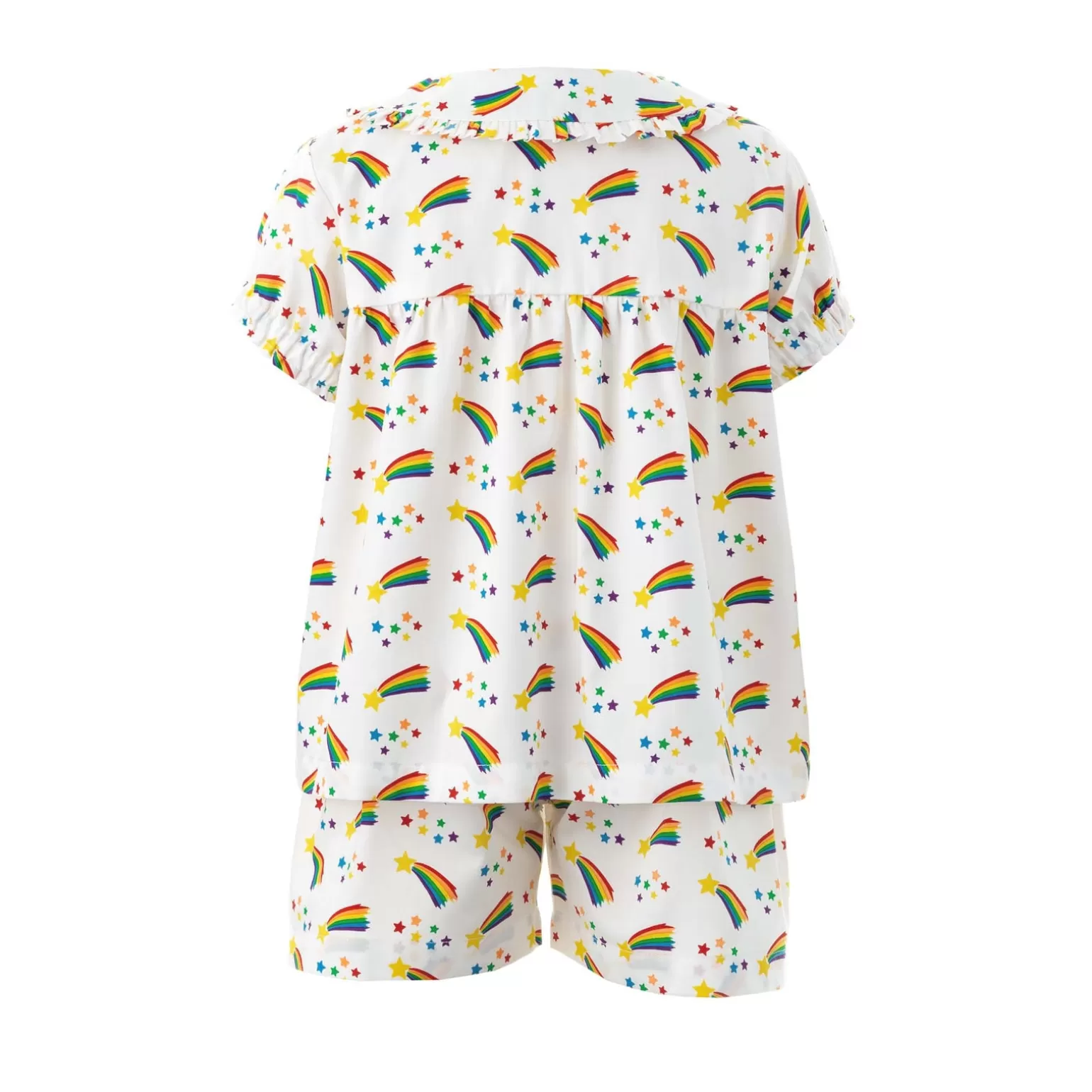 Rachel Riley Shooting Star Babydoll Short Pyjamas | Girl Pyjamas & Nightdresses