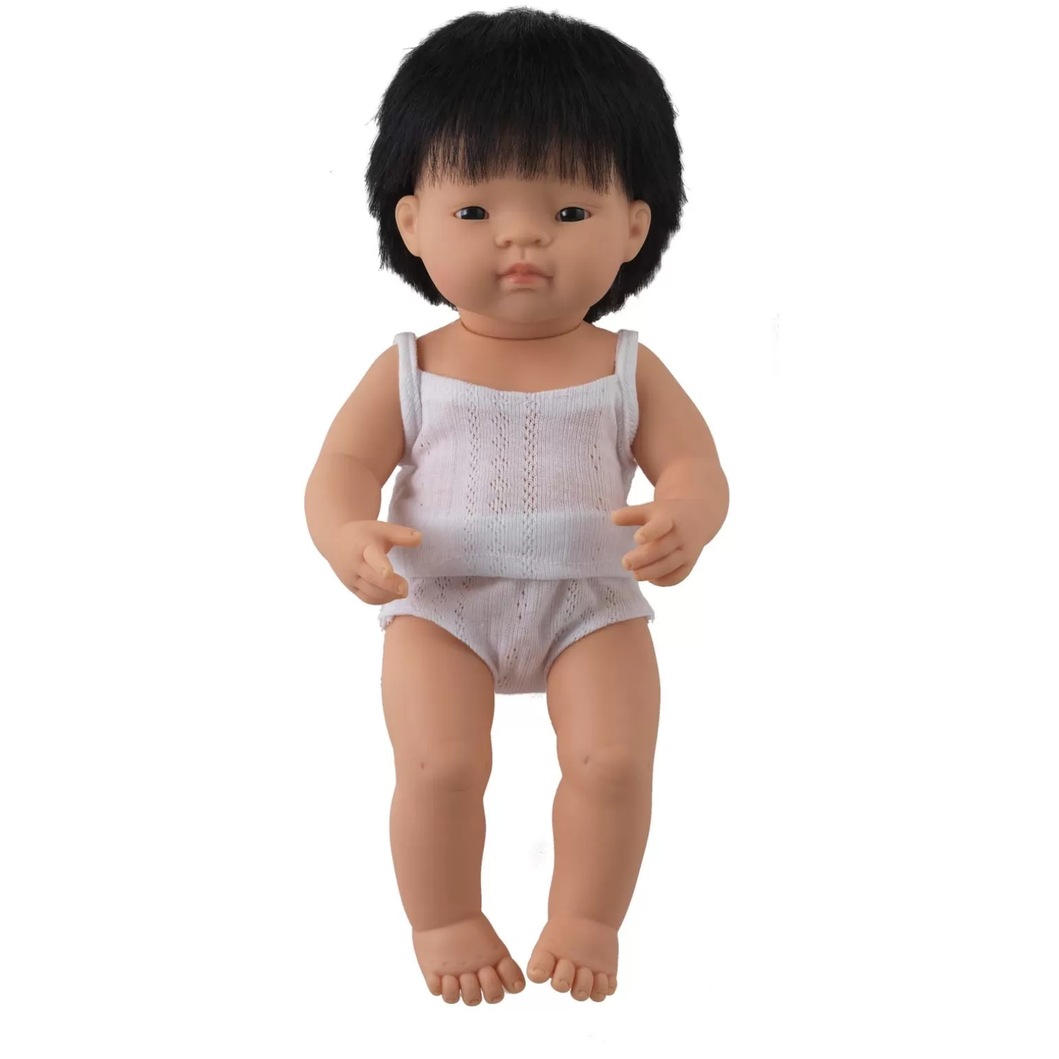 Rachel Riley Simon' Boy Doll & Stripe Shirt & Short Set | Multicultural Dolls