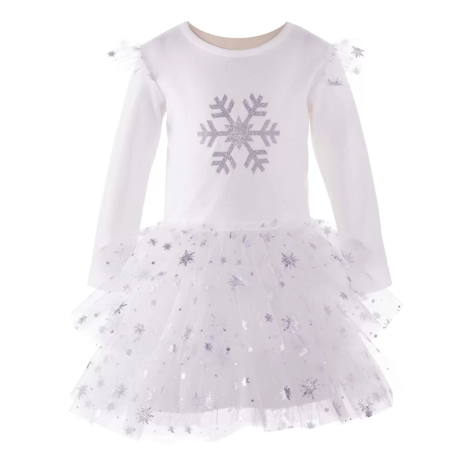 Rachel Riley Snowflake Print Tutu Dress | Baby Girl Dresses