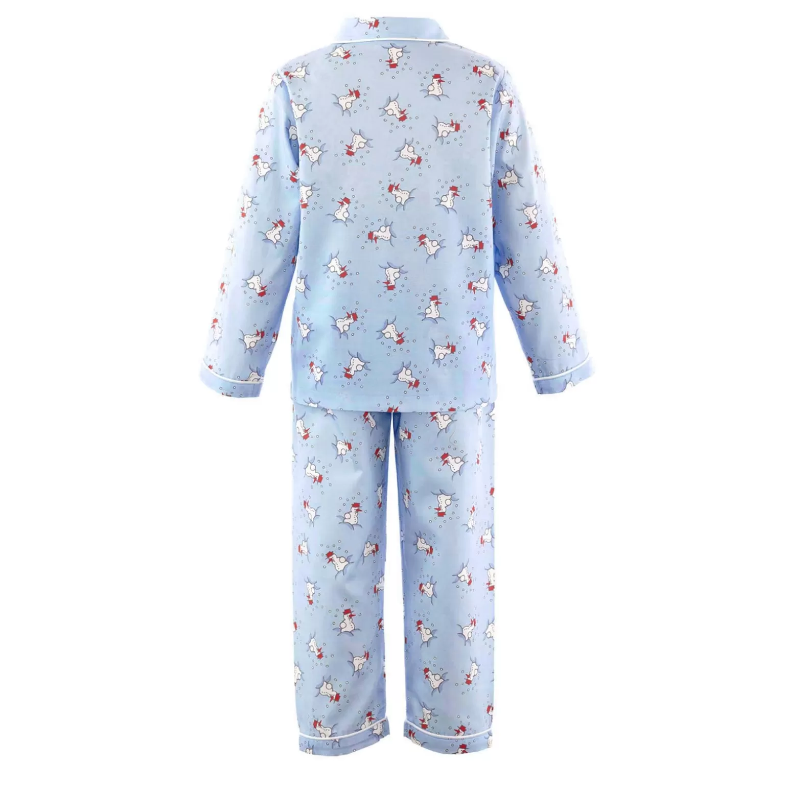 Rachel Riley Snowman Flannel Pyjamas | Boy Pyjamas