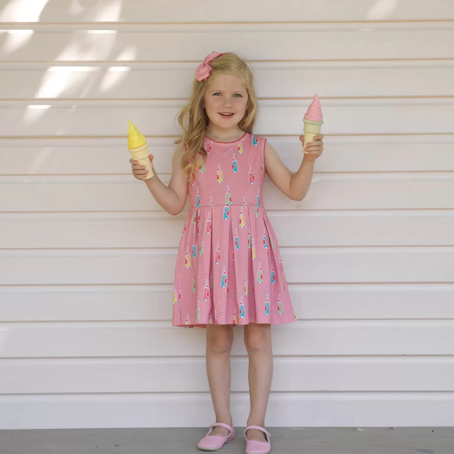 Rachel Riley Soda Pop Jersey Dress | Girl Dresses