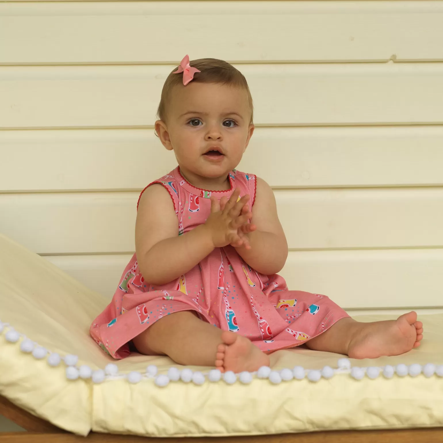 Rachel Riley Soda Pop Jersey Dress | Baby Girl Dresses