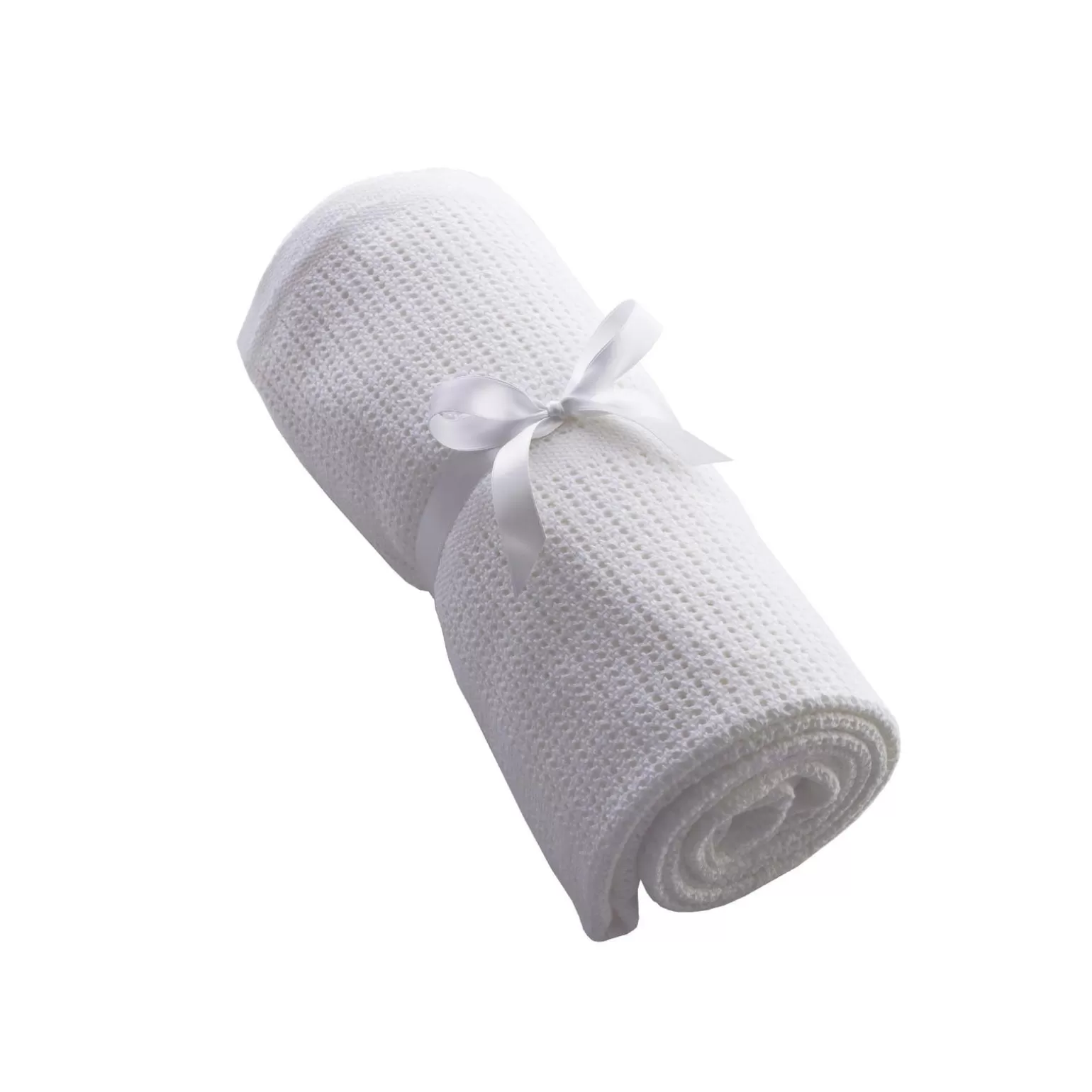 Rachel Riley Soft Cotton Cellular Pram Blanket | Baby Boy Bibs & Muslins