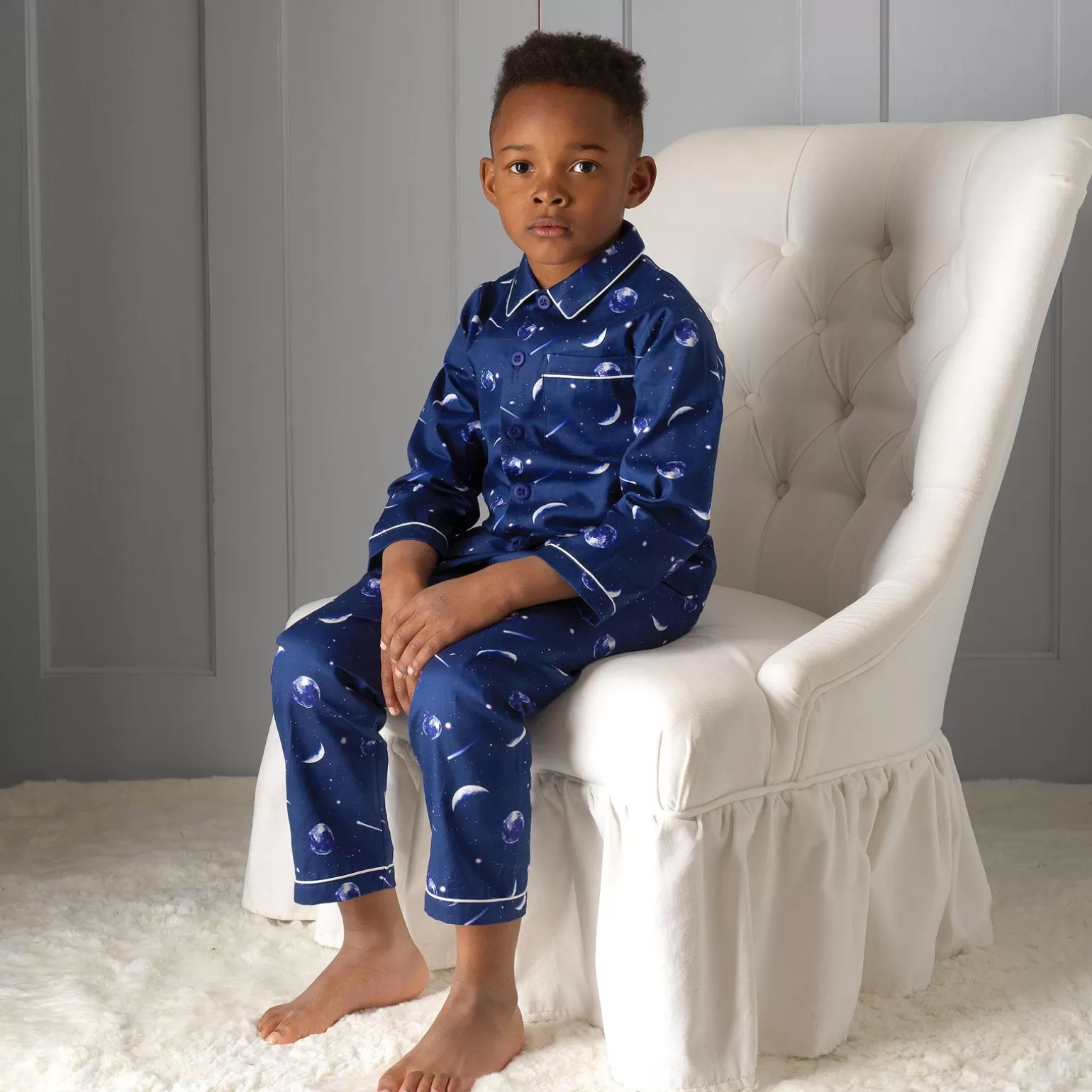 Rachel Riley Space Classic Pyjamas | Boy Pyjamas