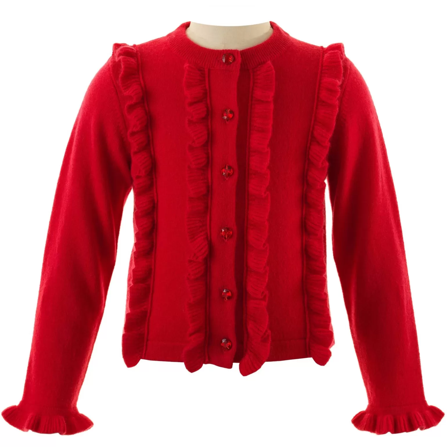 Rachel Riley Sparkle Frill Cardigan | Girl Knitwear, Jackets & Coats