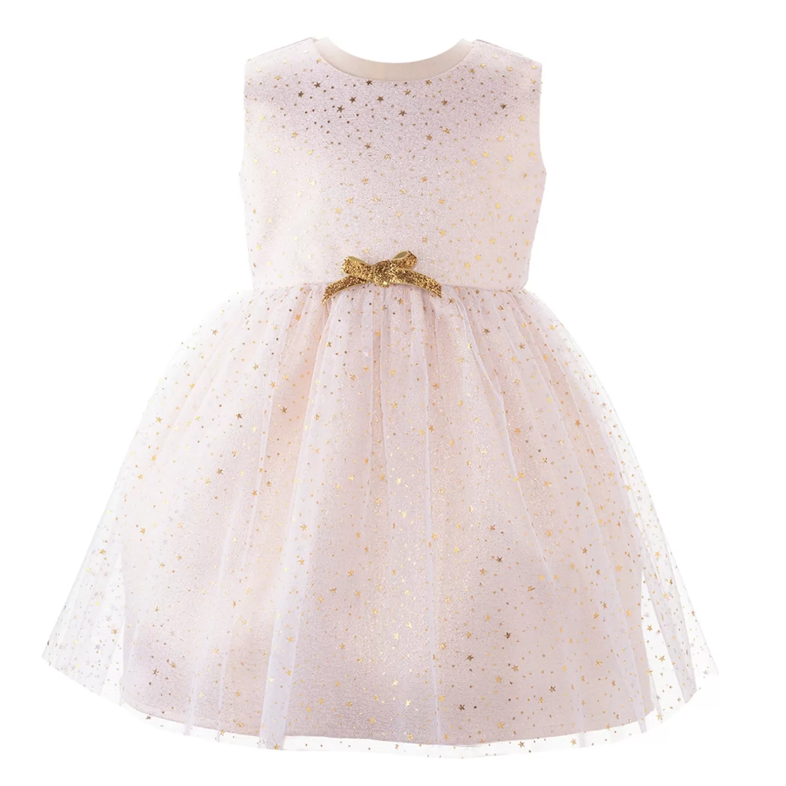 Rachel Riley Sparkle Star Tulle Dress | Baby Girl Dresses