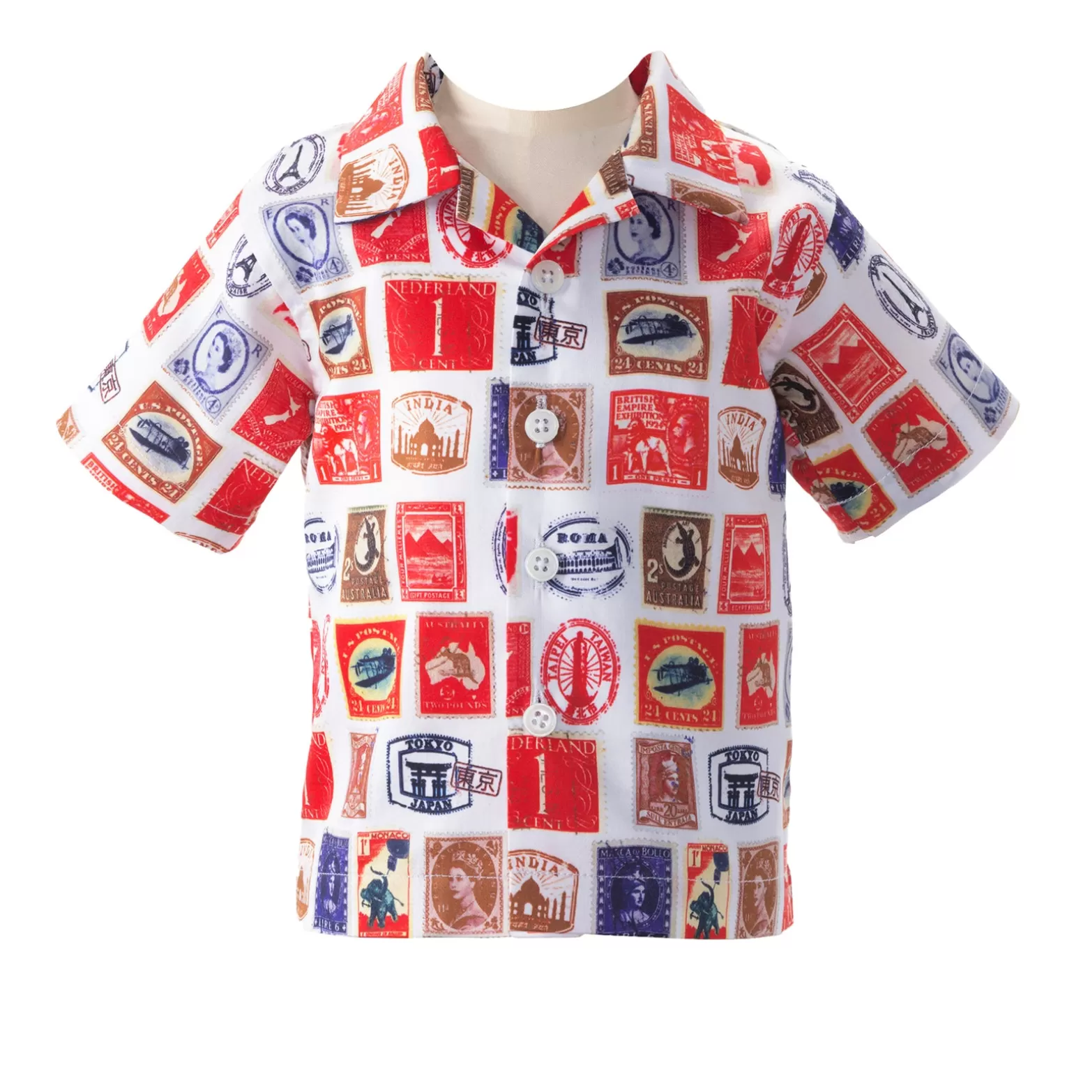 Rachel Riley Stamp Shirt | Baby Boy Sets & Outfits