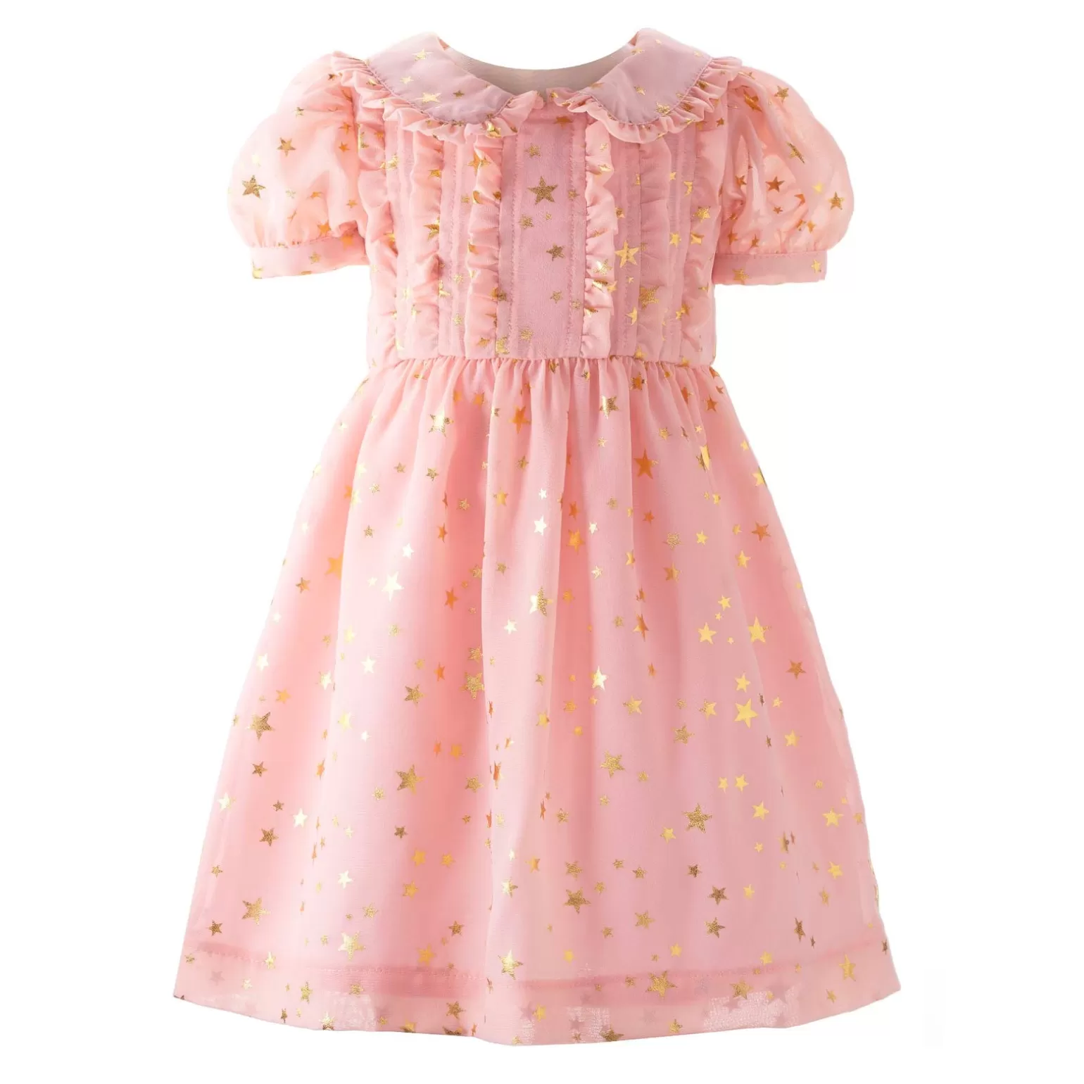 Rachel Riley Star Frill Dress | Baby Girl Dresses