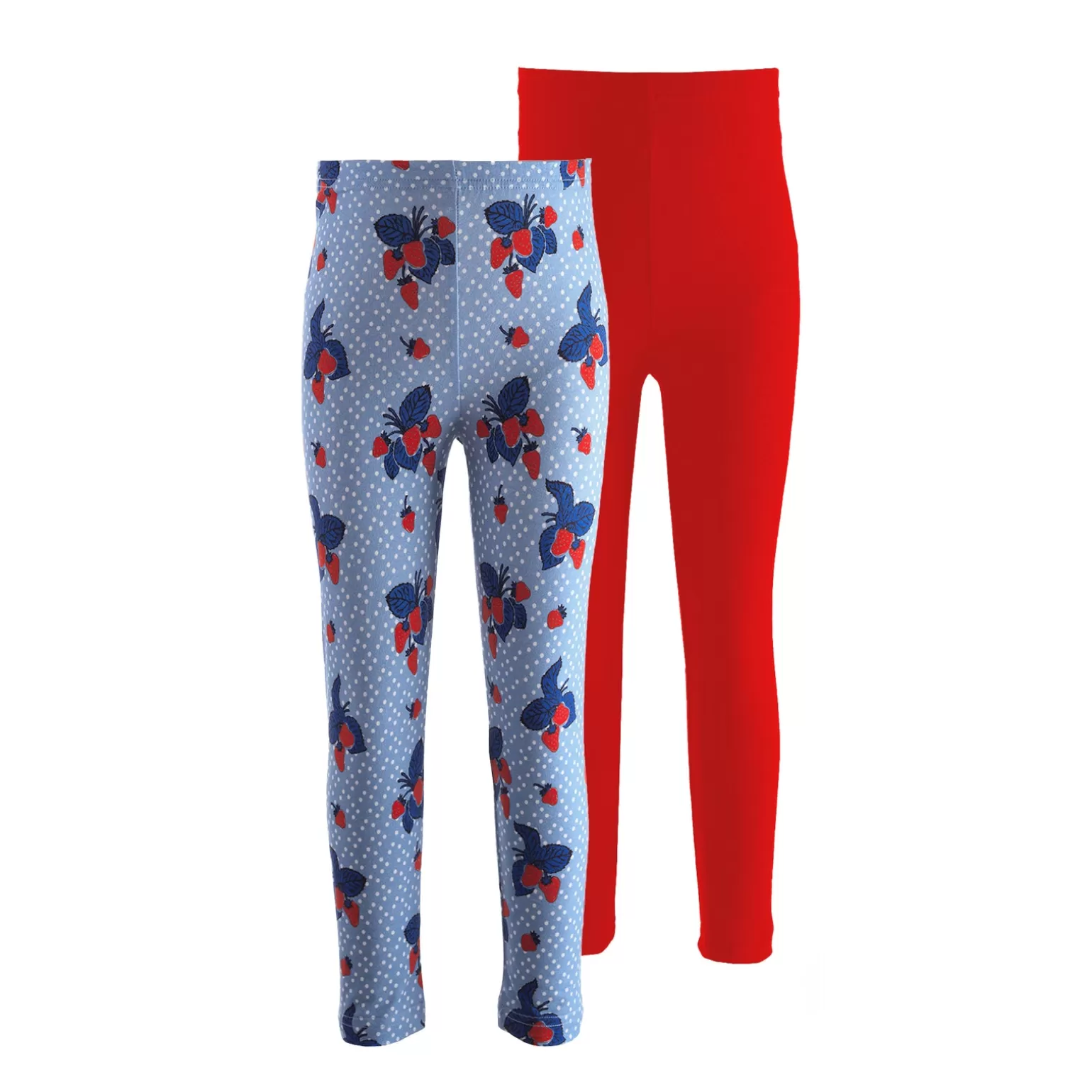 Rachel Riley Strawberry 2-Pack Leggings | Girl Bottoms
