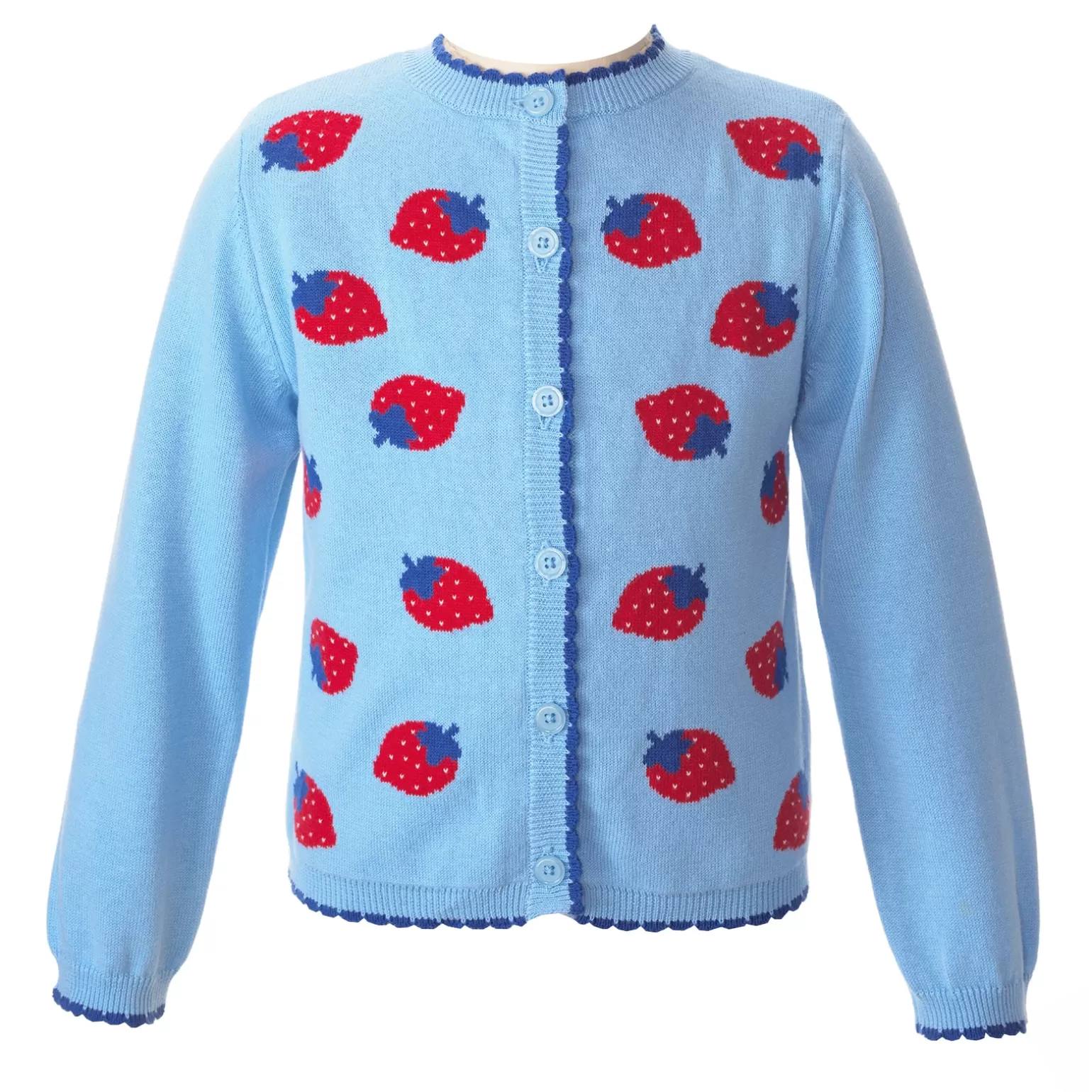Rachel Riley Strawberry Cardigan | Girl Knitwear, Jackets & Coats