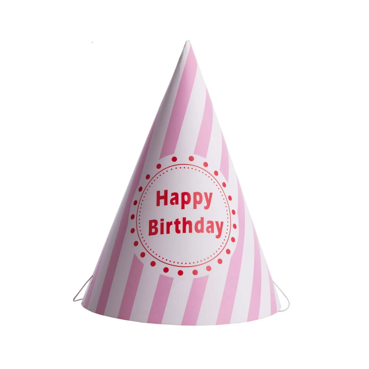 Rachel Riley Striped Happy Birthday Hat | Party Supplies