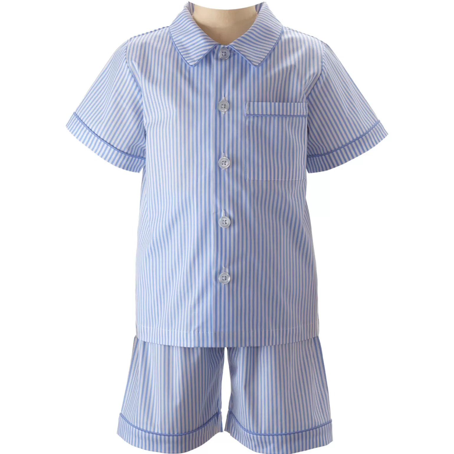 Rachel Riley Striped Ss Pyjamas | Boy Pyjamas
