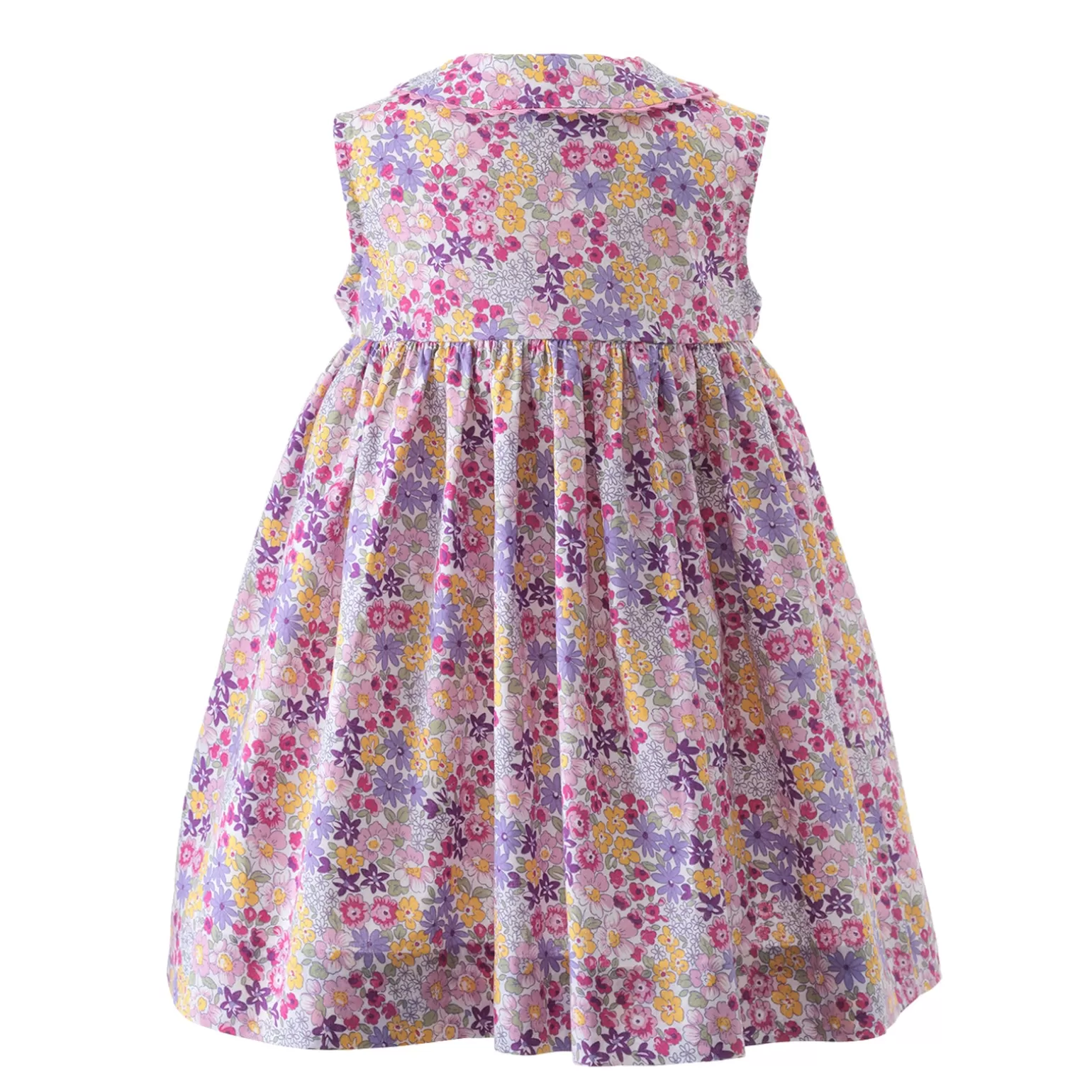 Rachel Riley Summer Garden Button-Front Dress & Bloomers | Baby Girl Dresses
