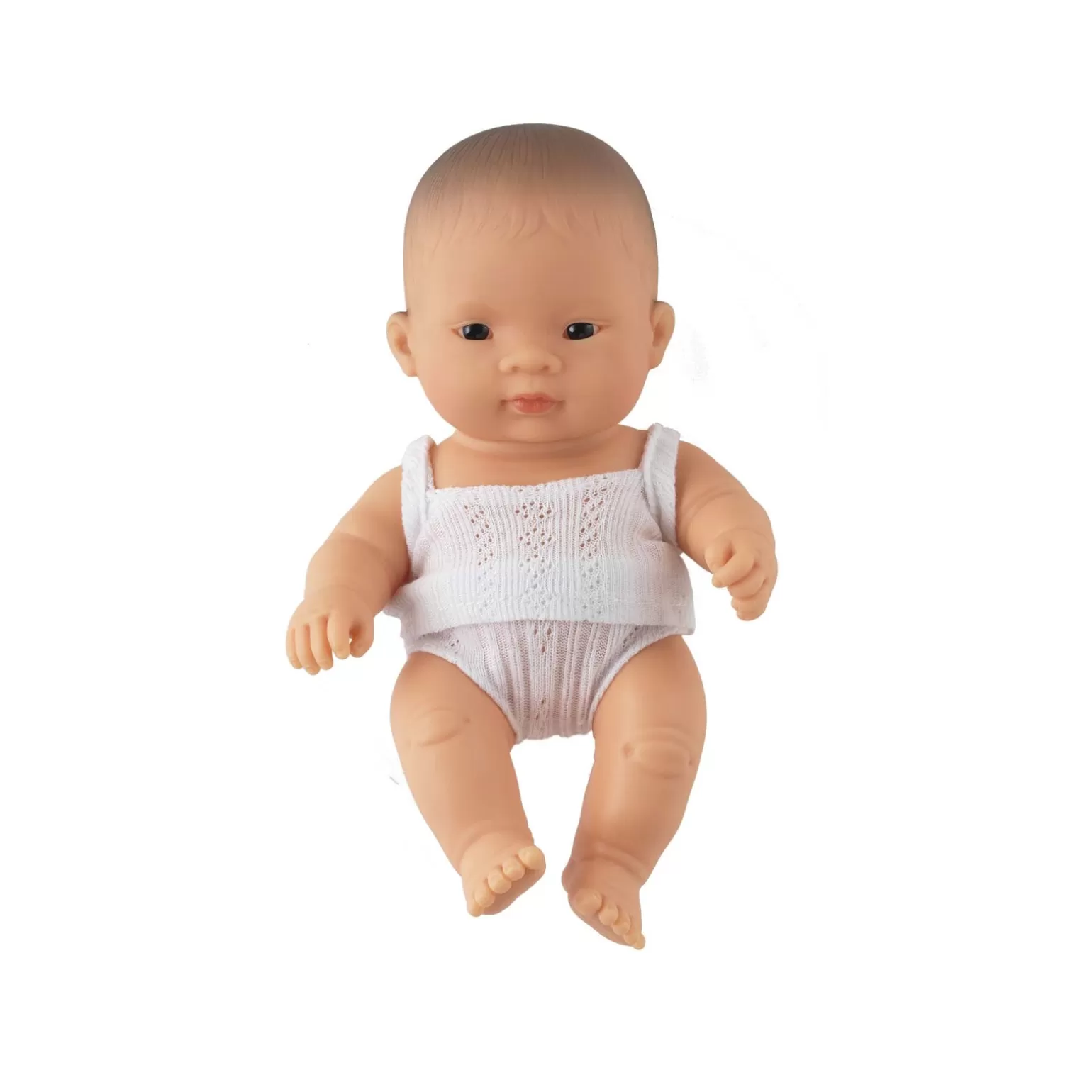 Rachel Riley Sweetie' Baby Girl Doll & Tartan Babysuit | Multicultural Dolls