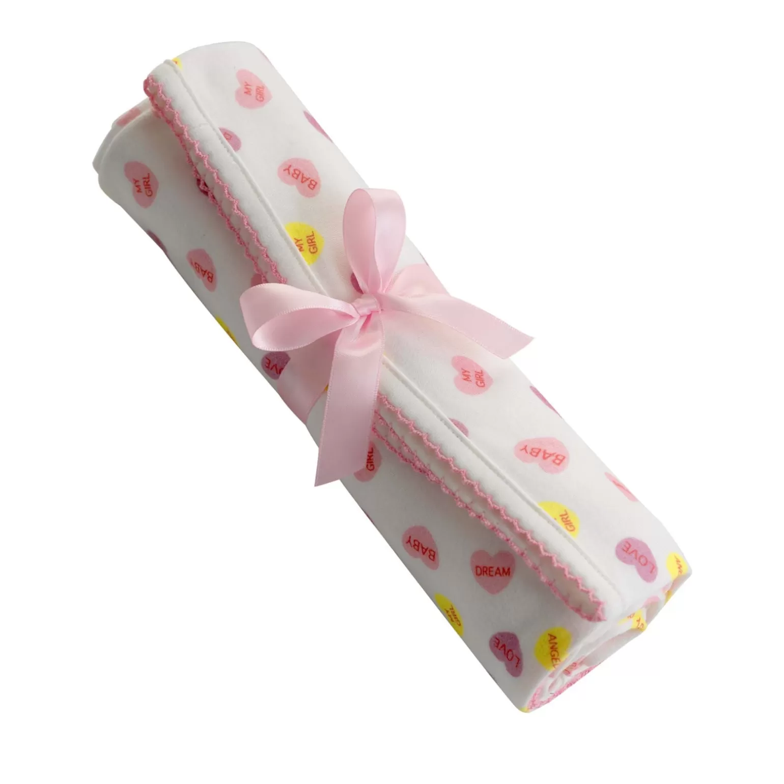 Rachel Riley Sweetie Blanket | Baby Girl Bibs & Muslins
