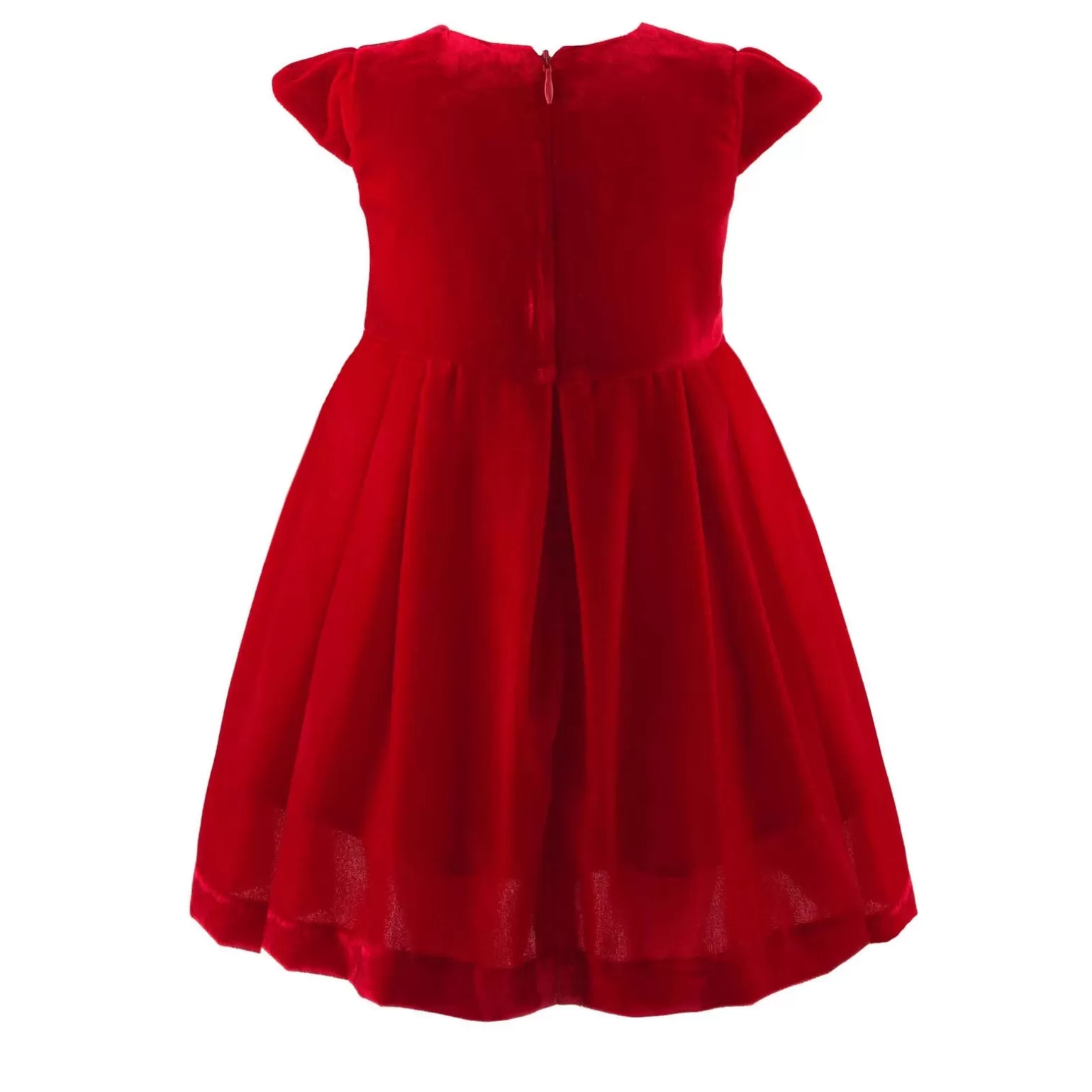 Rachel Riley Tartan Bow Velvet Dress | Baby Girl Dresses