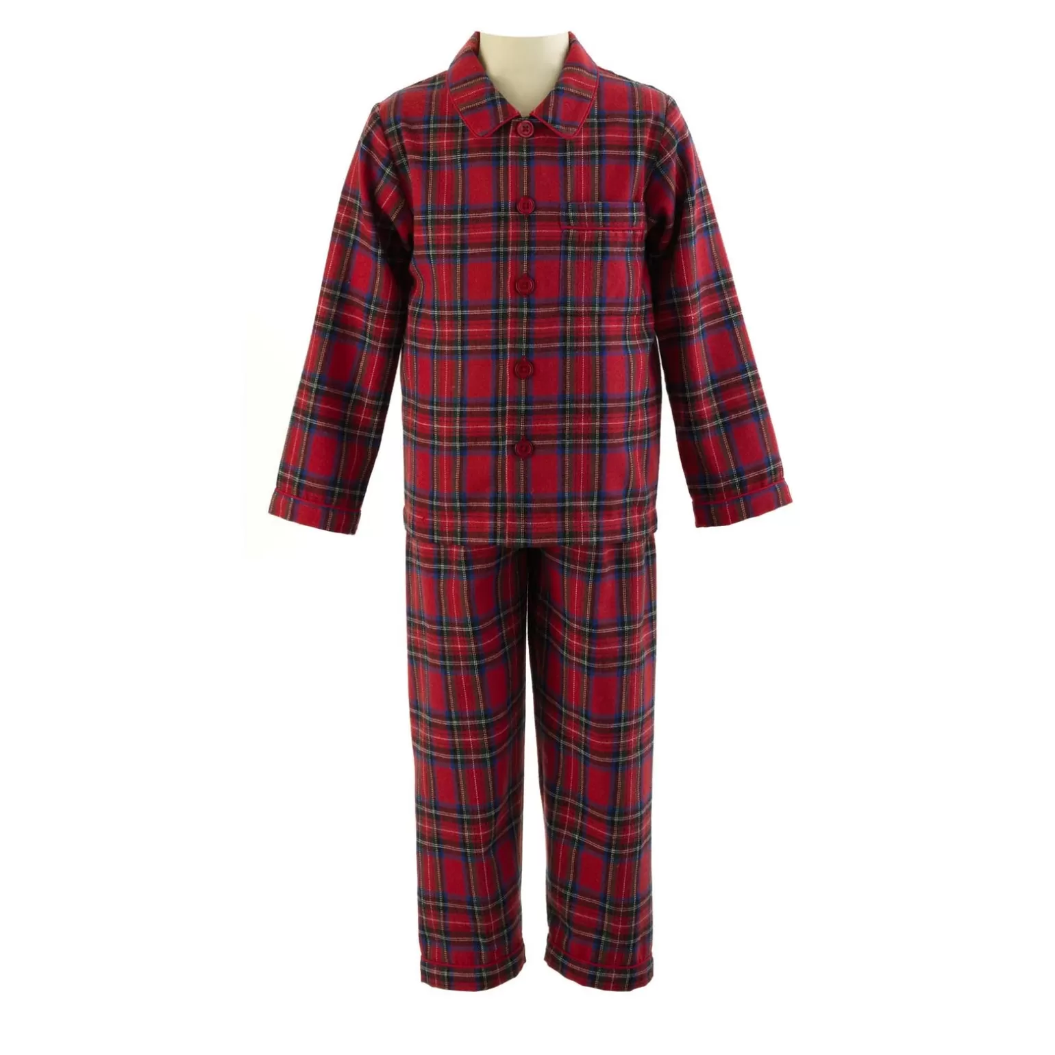 Rachel Riley Tartan Flannel Pyjamas | Boy Pyjamas