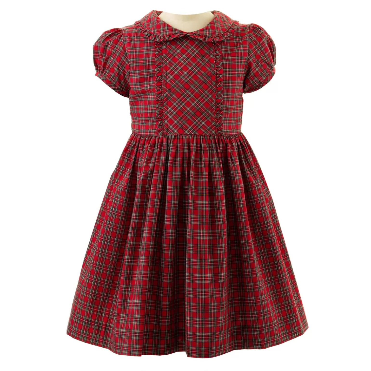 Rachel Riley Tartan Frill Dress | Girl Dresses