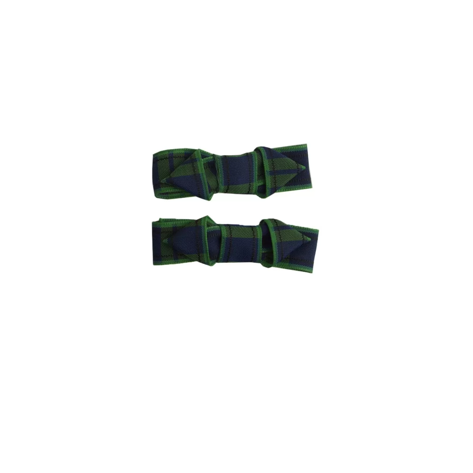 Rachel Riley Tartan Ribbon Hairslide Set | Girl Hair Accessories