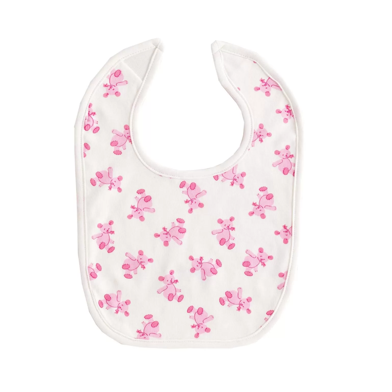 Rachel Riley Teddy Bib | Baby Girl Newborn