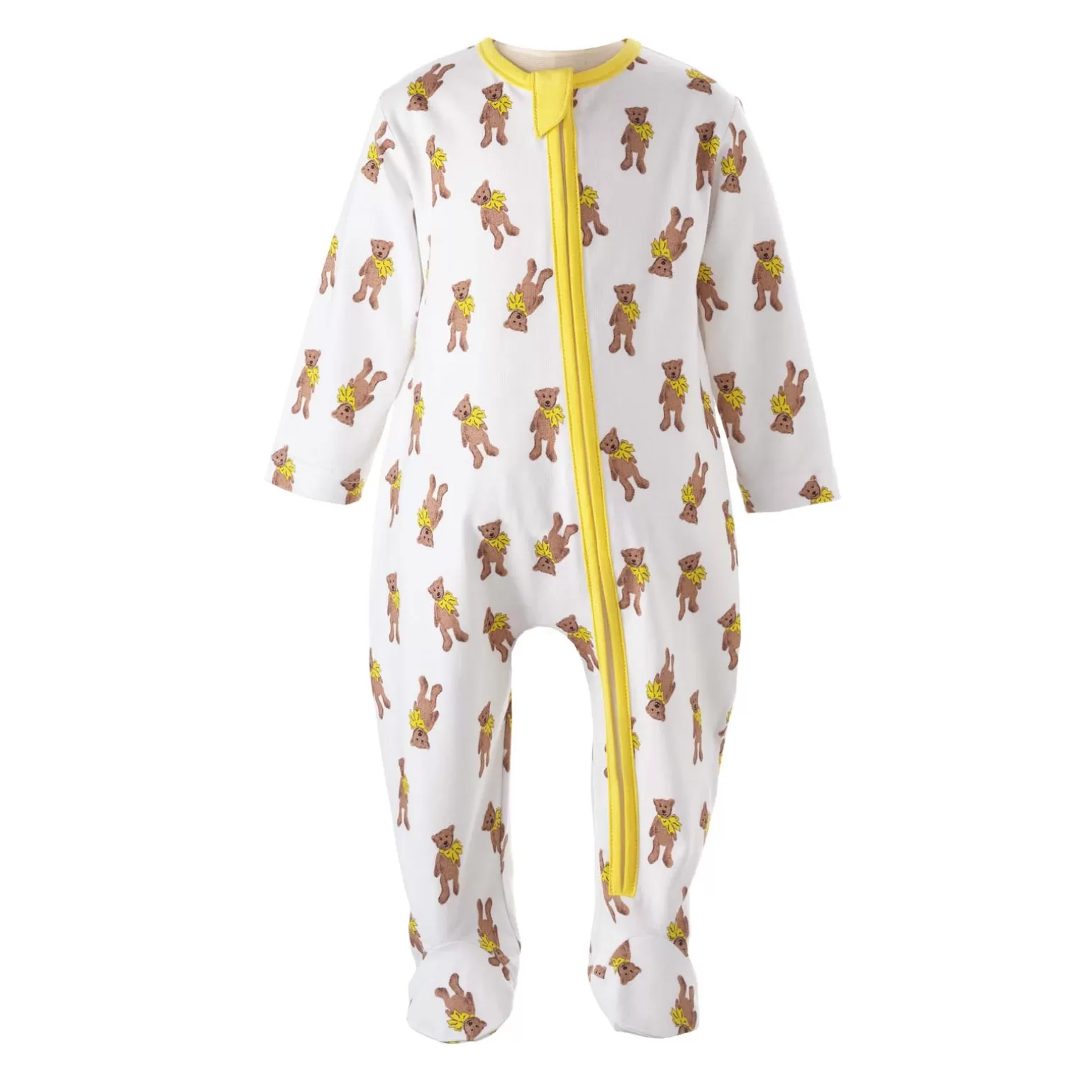 Rachel Riley Teddy Bow Babygro | Baby Boy Newborn