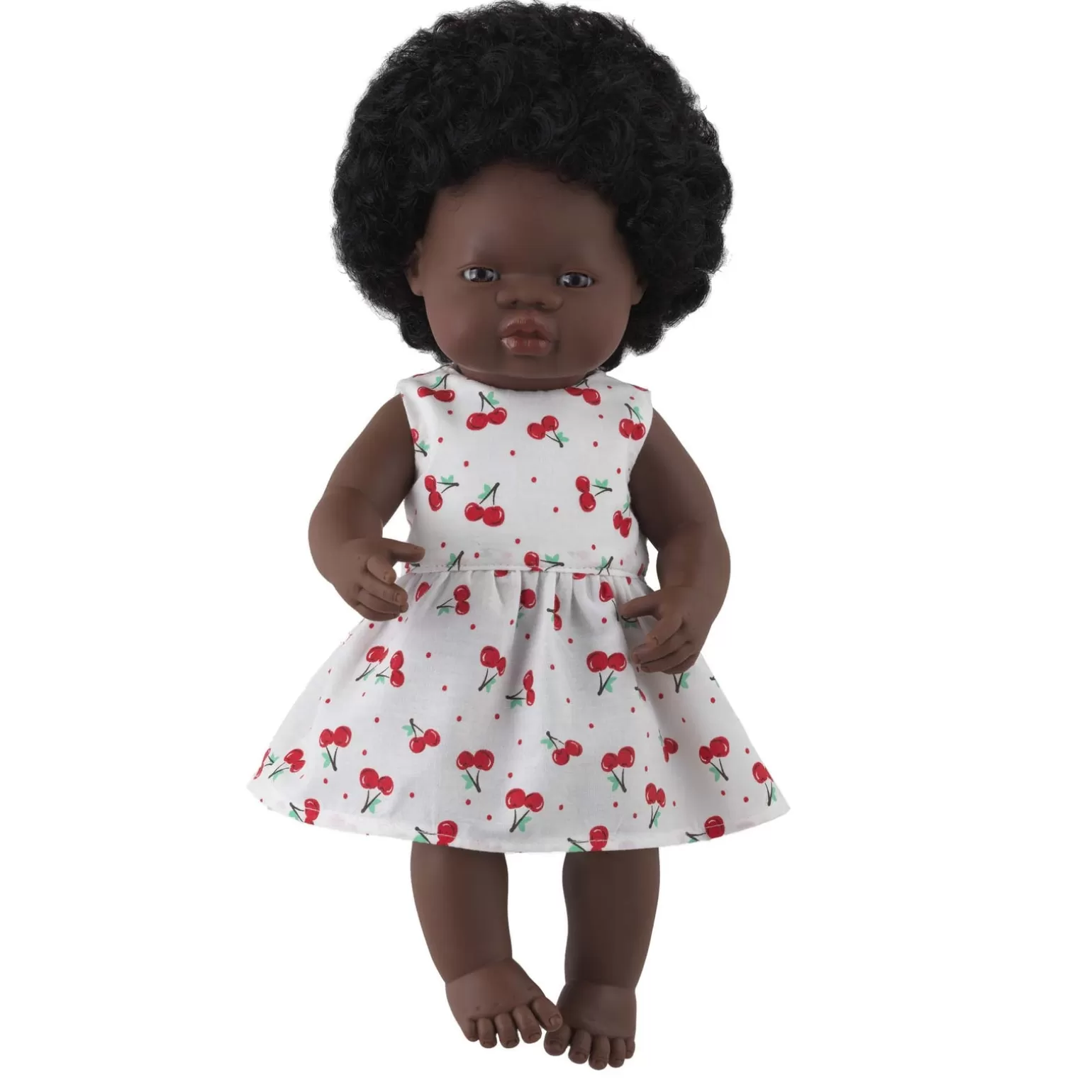 Rachel Riley Tilly' Girl Doll & Cherry Dress | Multicultural Dolls