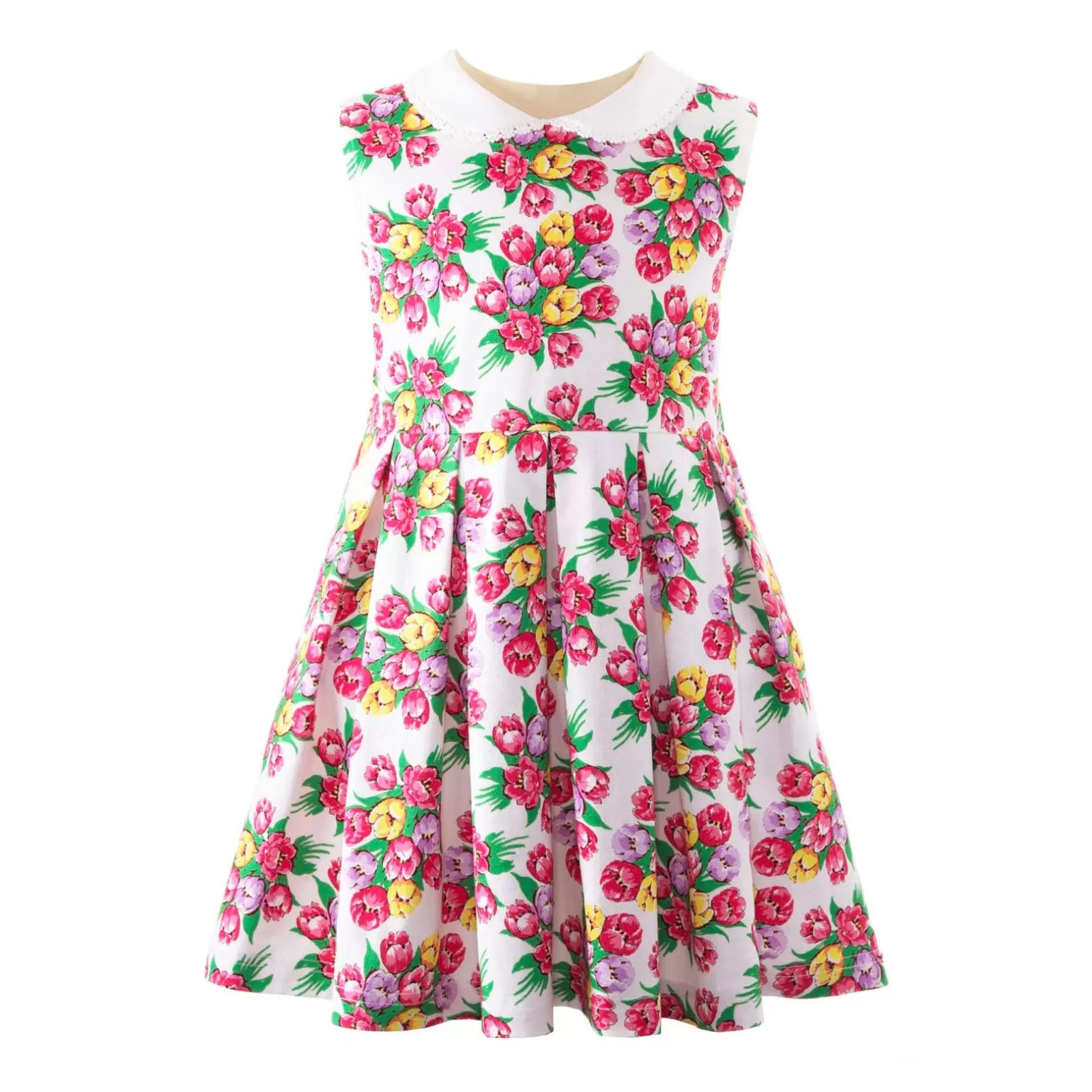 Rachel Riley Tulip Bouquet Jersey Dress | Girl Dresses