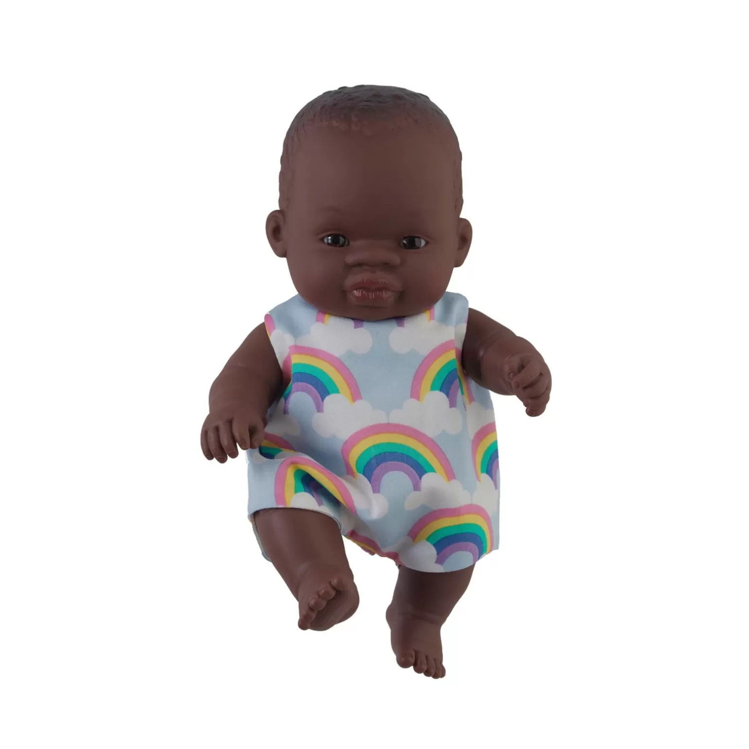 Rachel Riley Twinkle' Baby Girl Doll & Rainbow Babysuit | Multicultural Dolls
