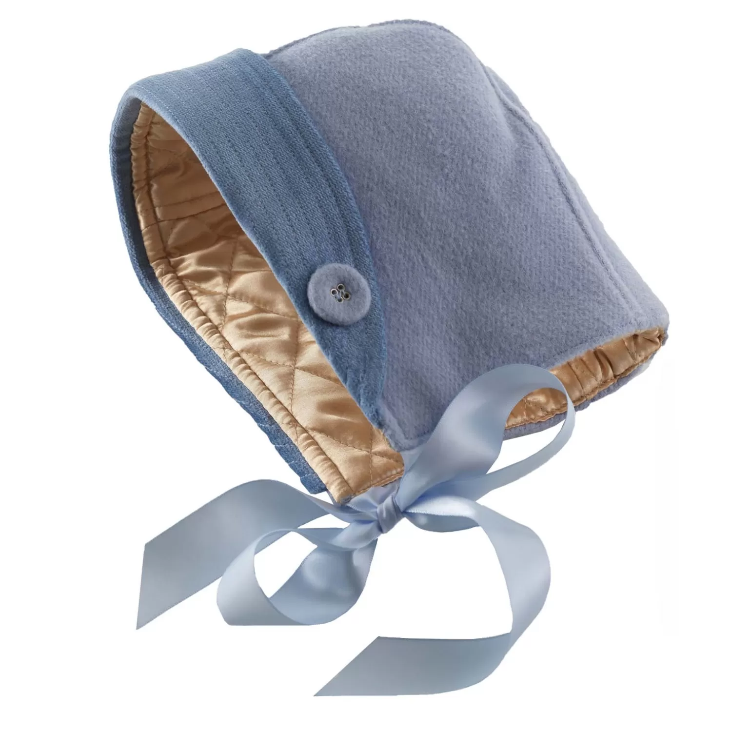 Rachel Riley Velvet Trim Bonnet | Baby Boy Newborn