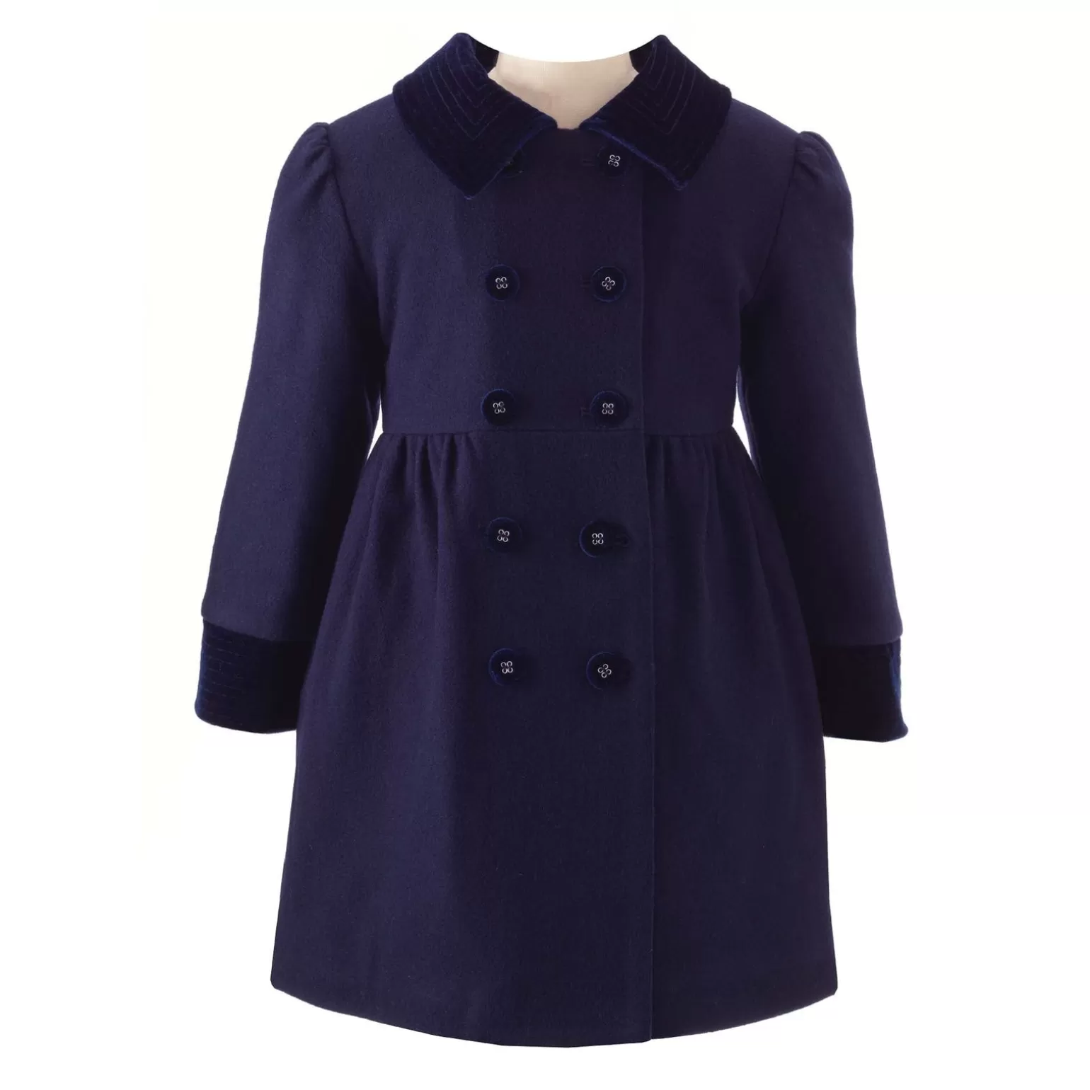 Rachel Riley Velvet Trim Coat | Girl Knitwear, Jackets & Coats