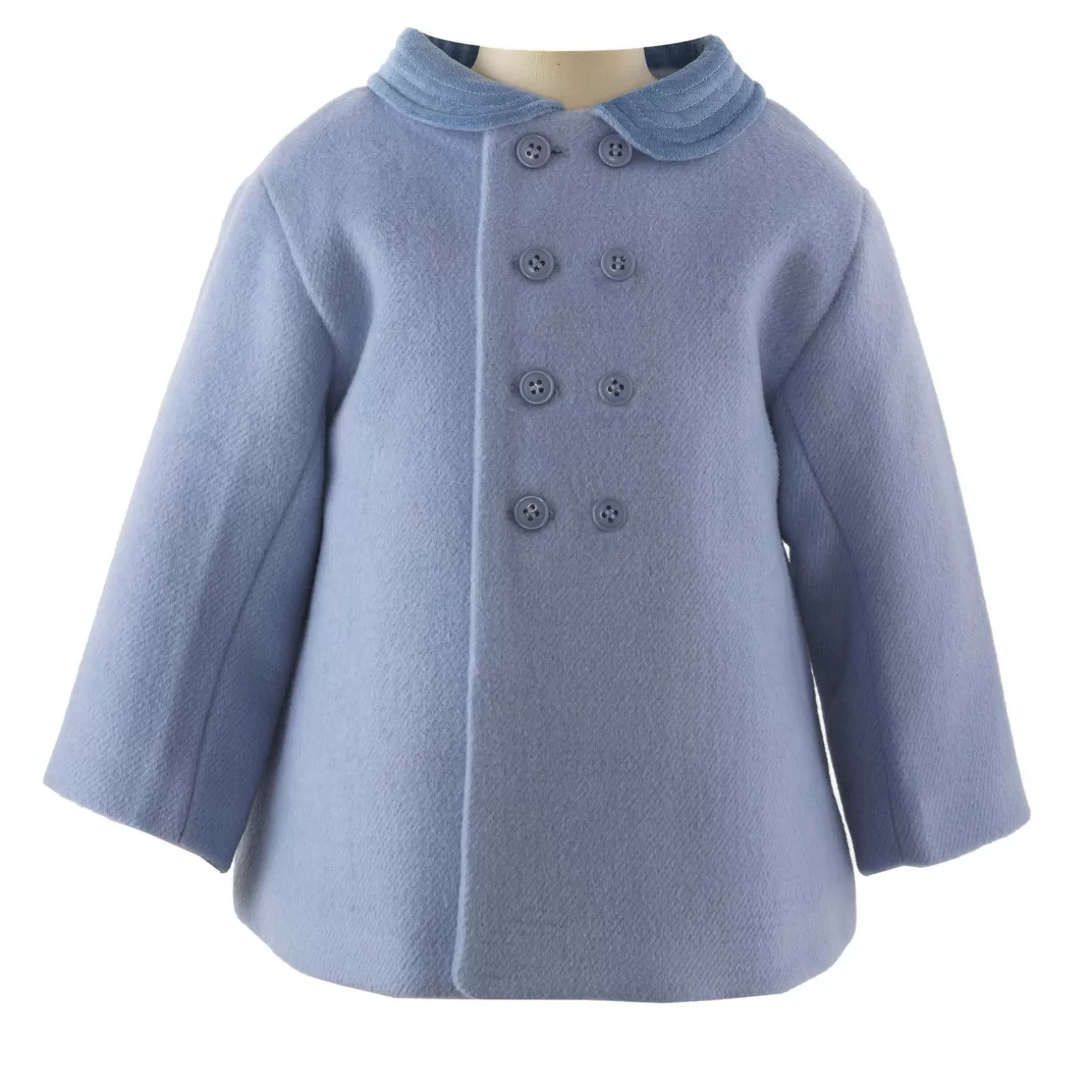 Rachel Riley Velvet Trim Pram Coat | Baby Girl Coats & Jackets