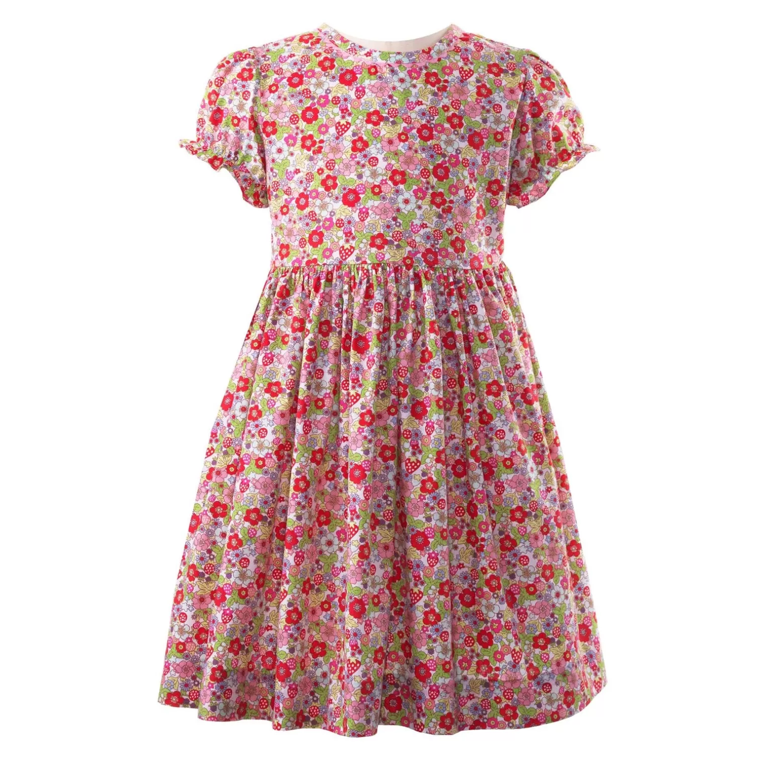 Rachel Riley Wild Strawberry Dress | Girl Dresses