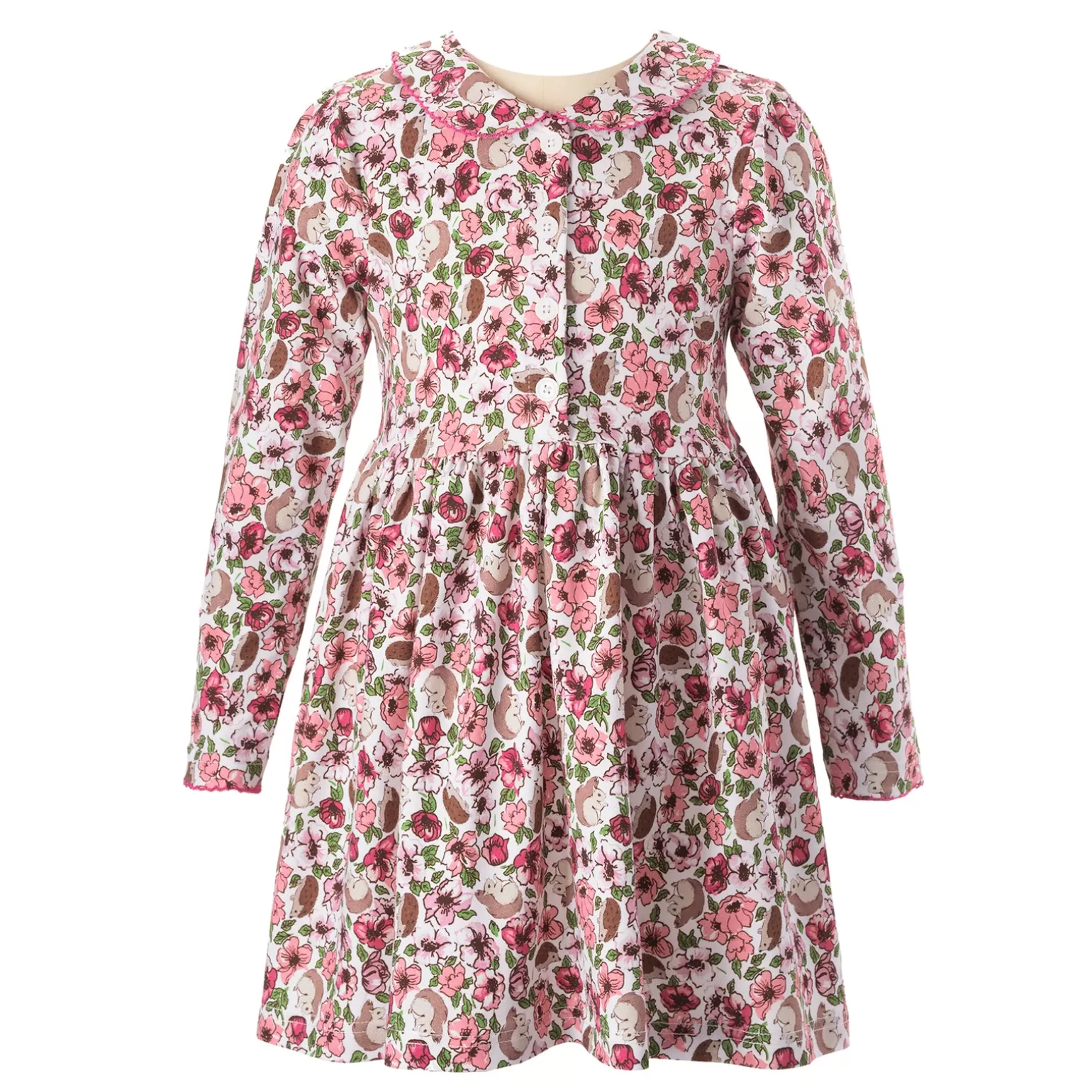 Rachel Riley Woodland Floral Jersey Dress | Girl Dresses