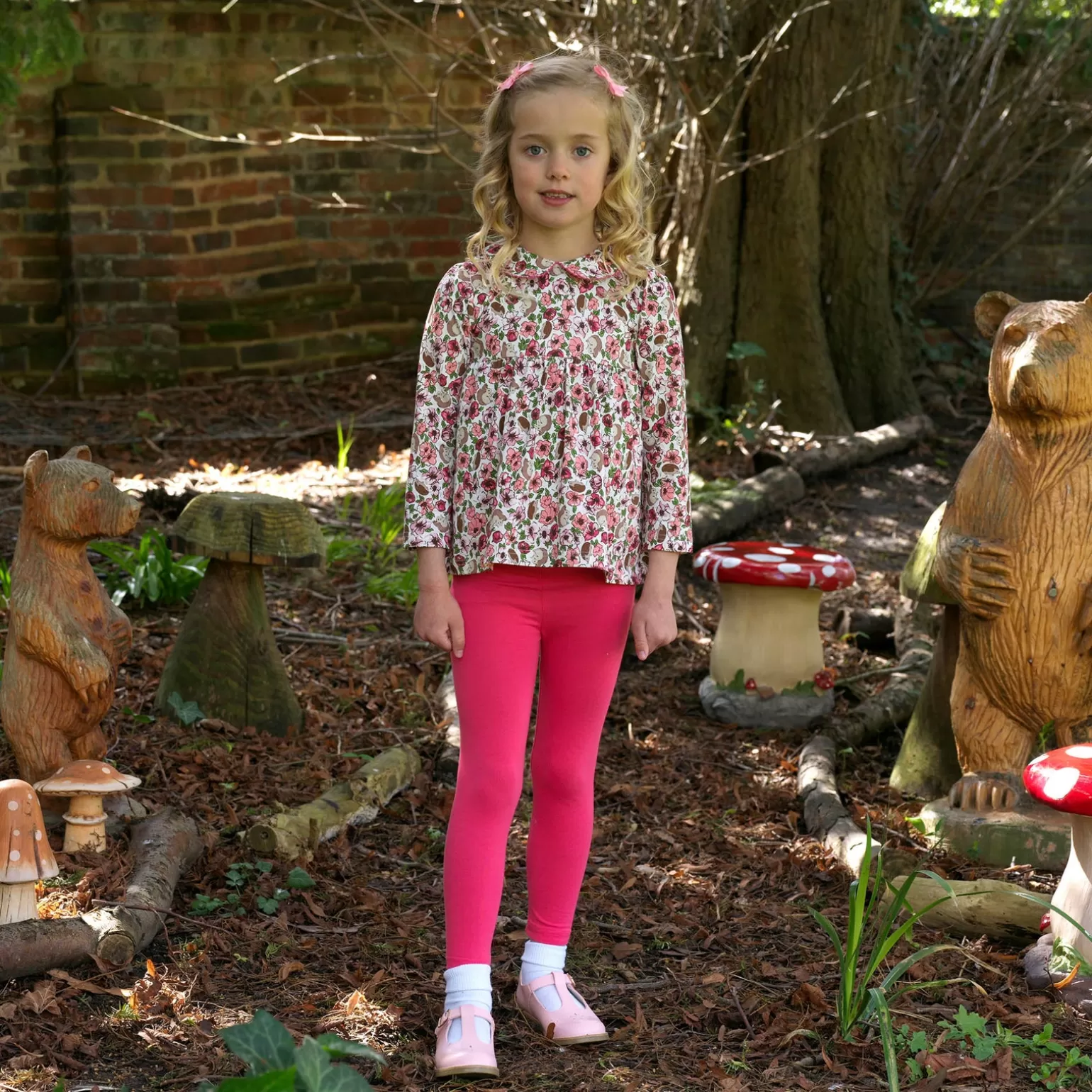 Rachel Riley Woodland Floral Jersey Set | Girl Sets